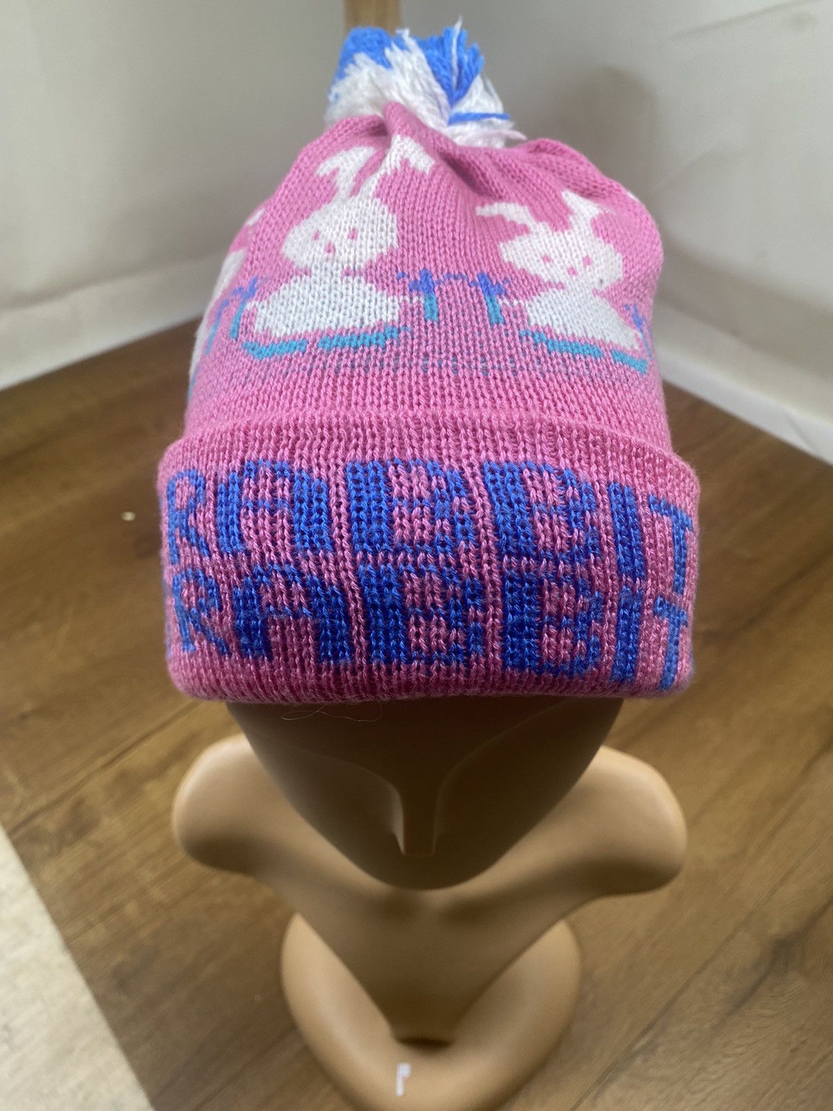 Japanese Brand Vintage Rabbit Rabbit Winter Beanie Hat Size ONE SIZE - 2 Thumbnail