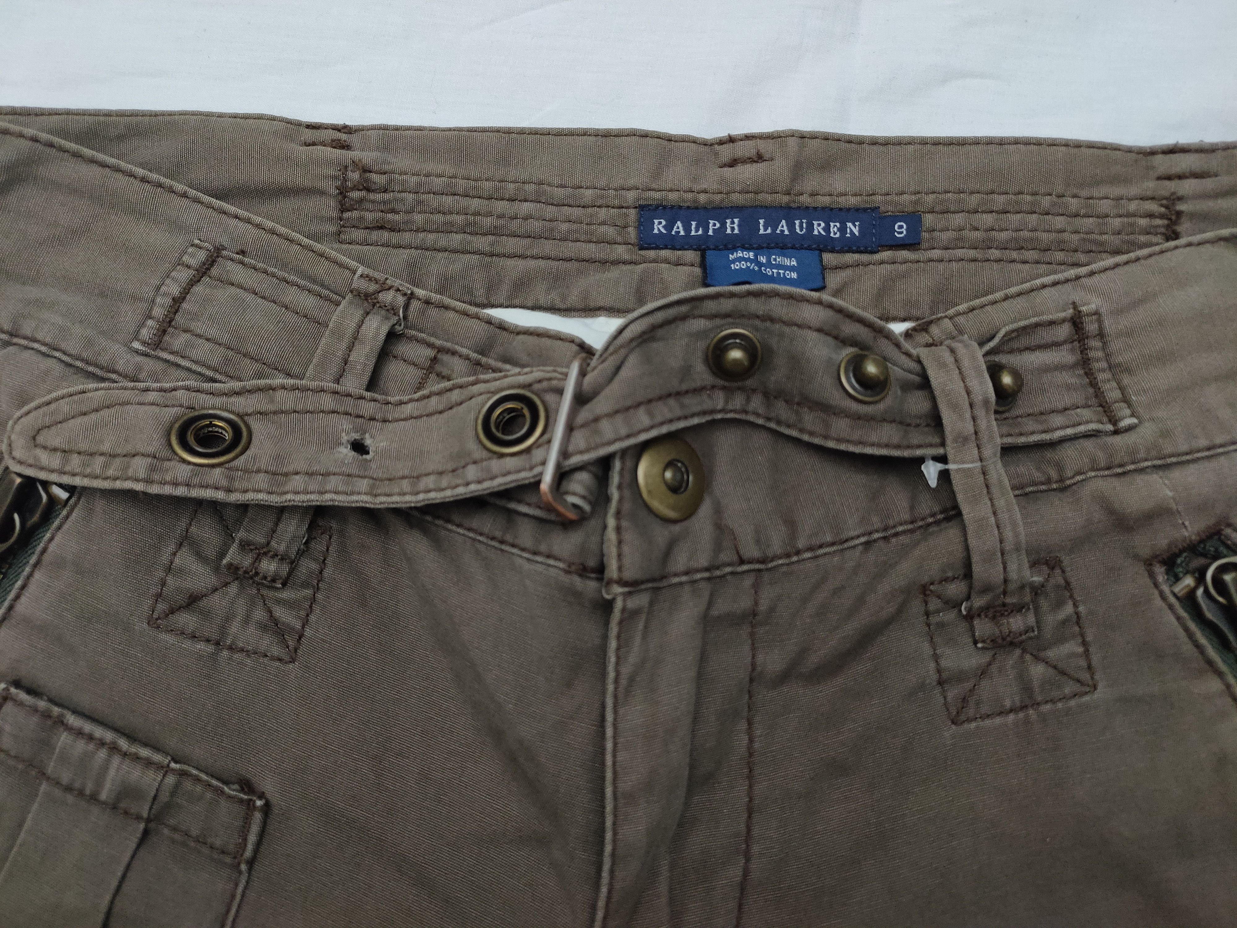 Polo Ralph Lauren Vintage 90s Polo Ralph Lauren Cargo Military Pants Size US 32 / EU 48 - 9 Thumbnail