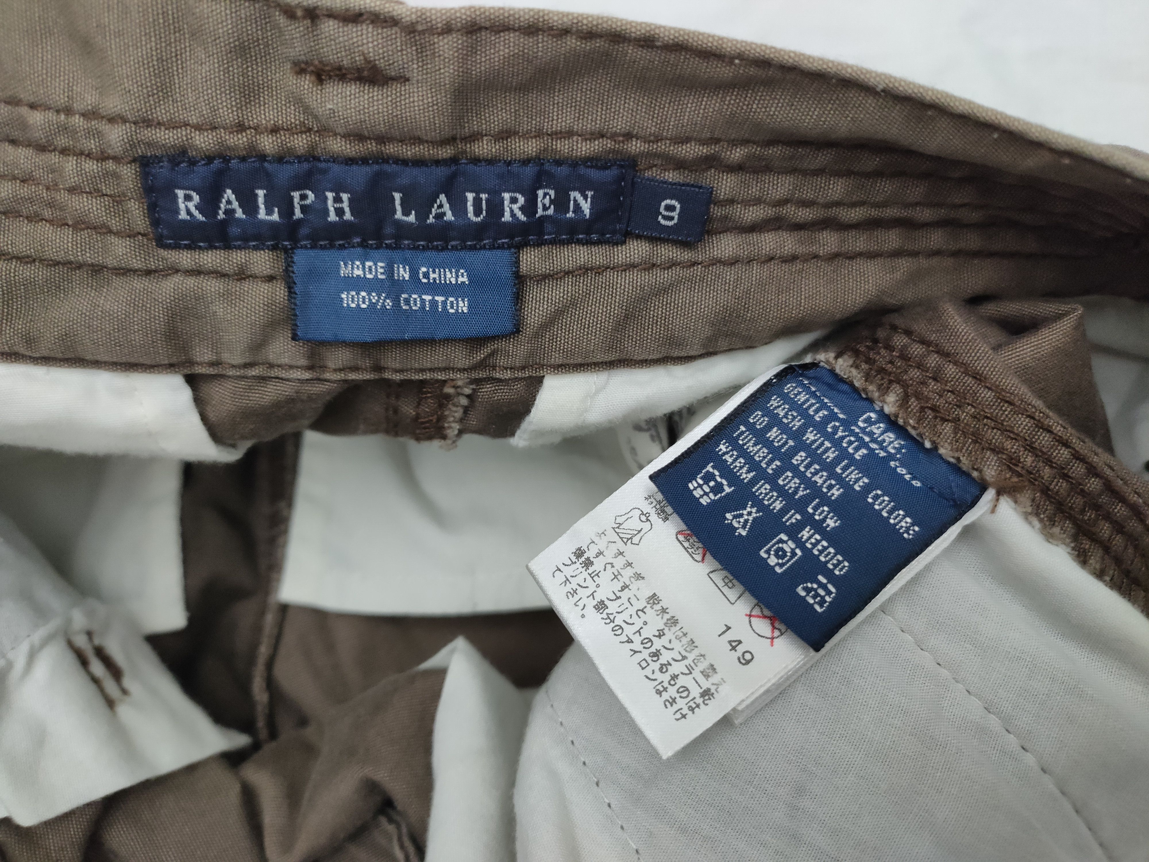 Polo Ralph Lauren Vintage 90s Polo Ralph Lauren Cargo Military Pants Size US 32 / EU 48 - 10 Thumbnail