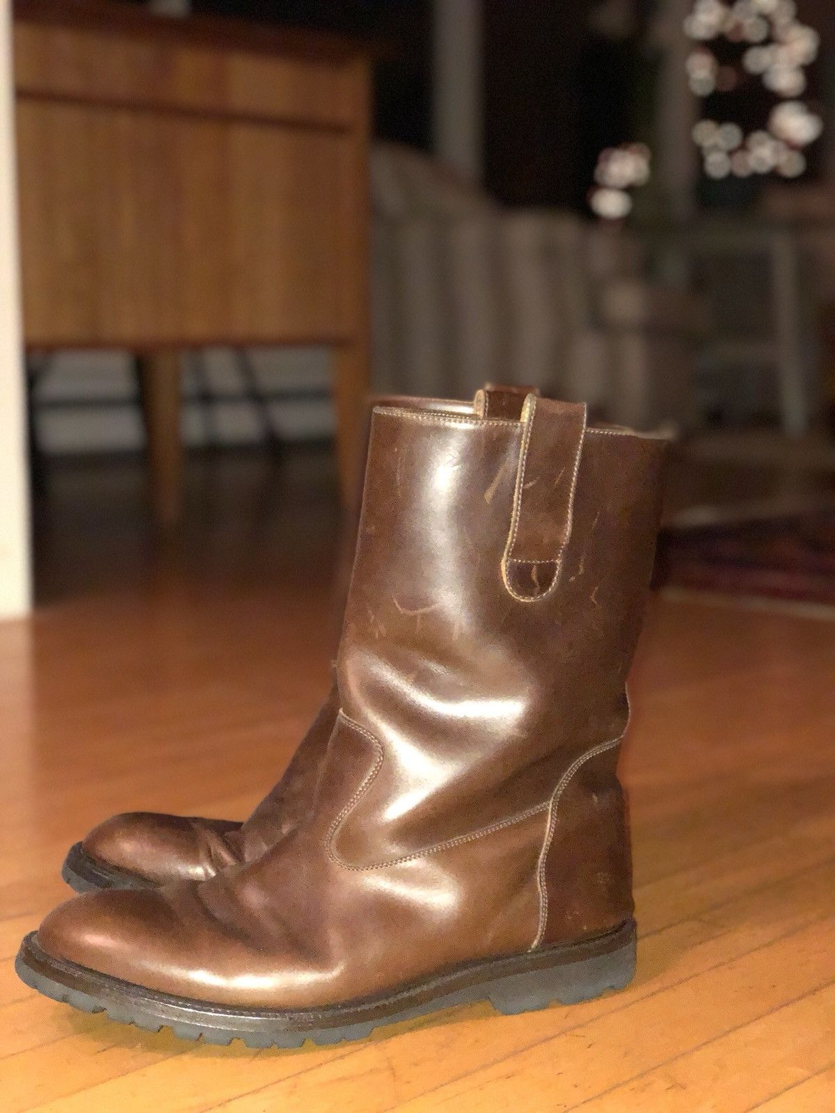 Billy Reid Roper Boots with Vibram Soles | Grailed