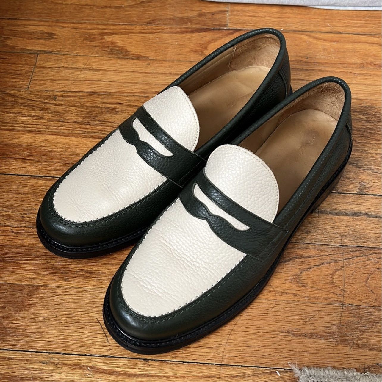 Aime Leon Dore Aimé Leon Dore Penny Loafer (Green) | Grailed