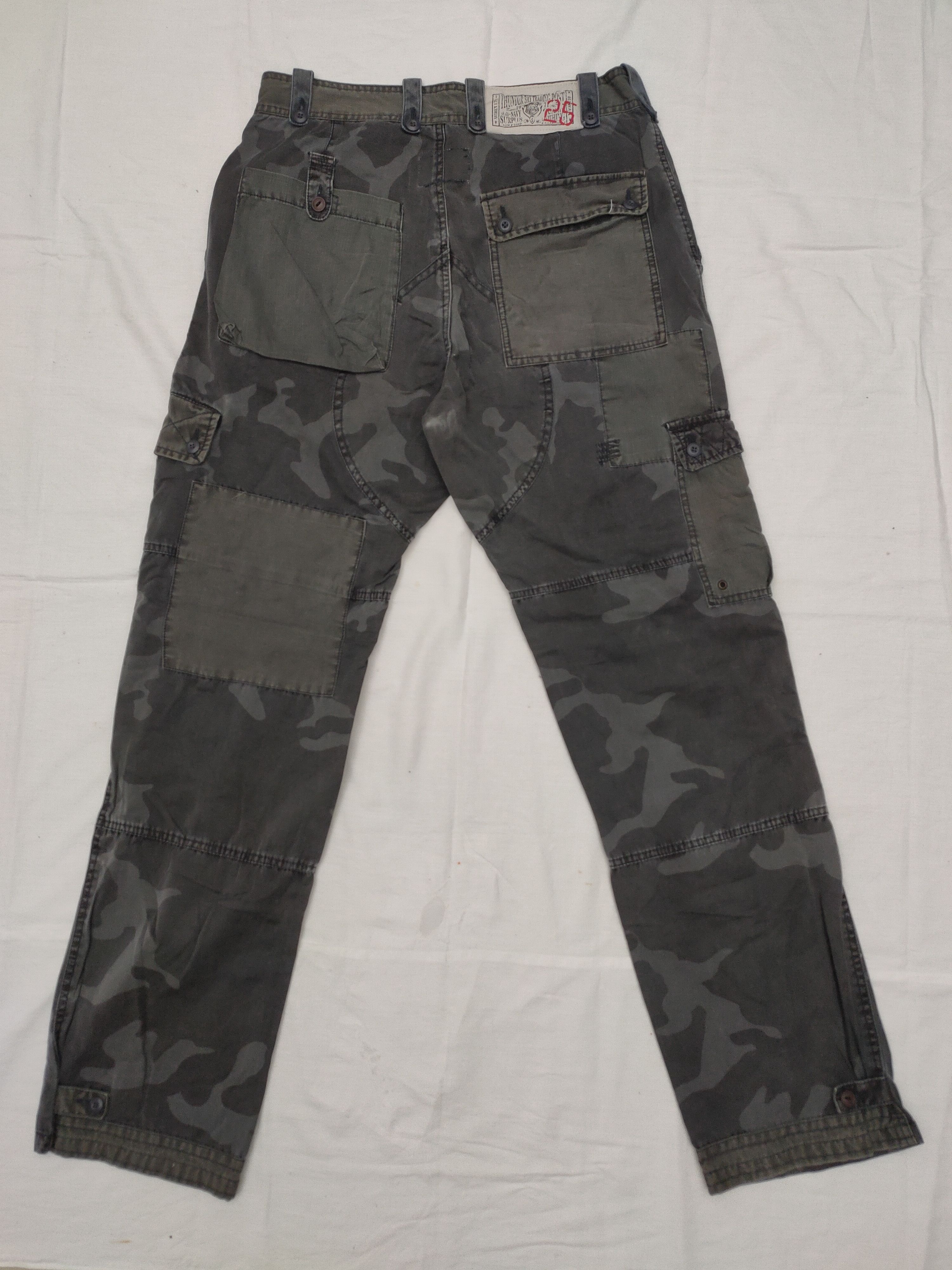 Avirex AVIREX Cargo pants Camo Military multi pockets Size US 34 / EU 50 - 5 Thumbnail