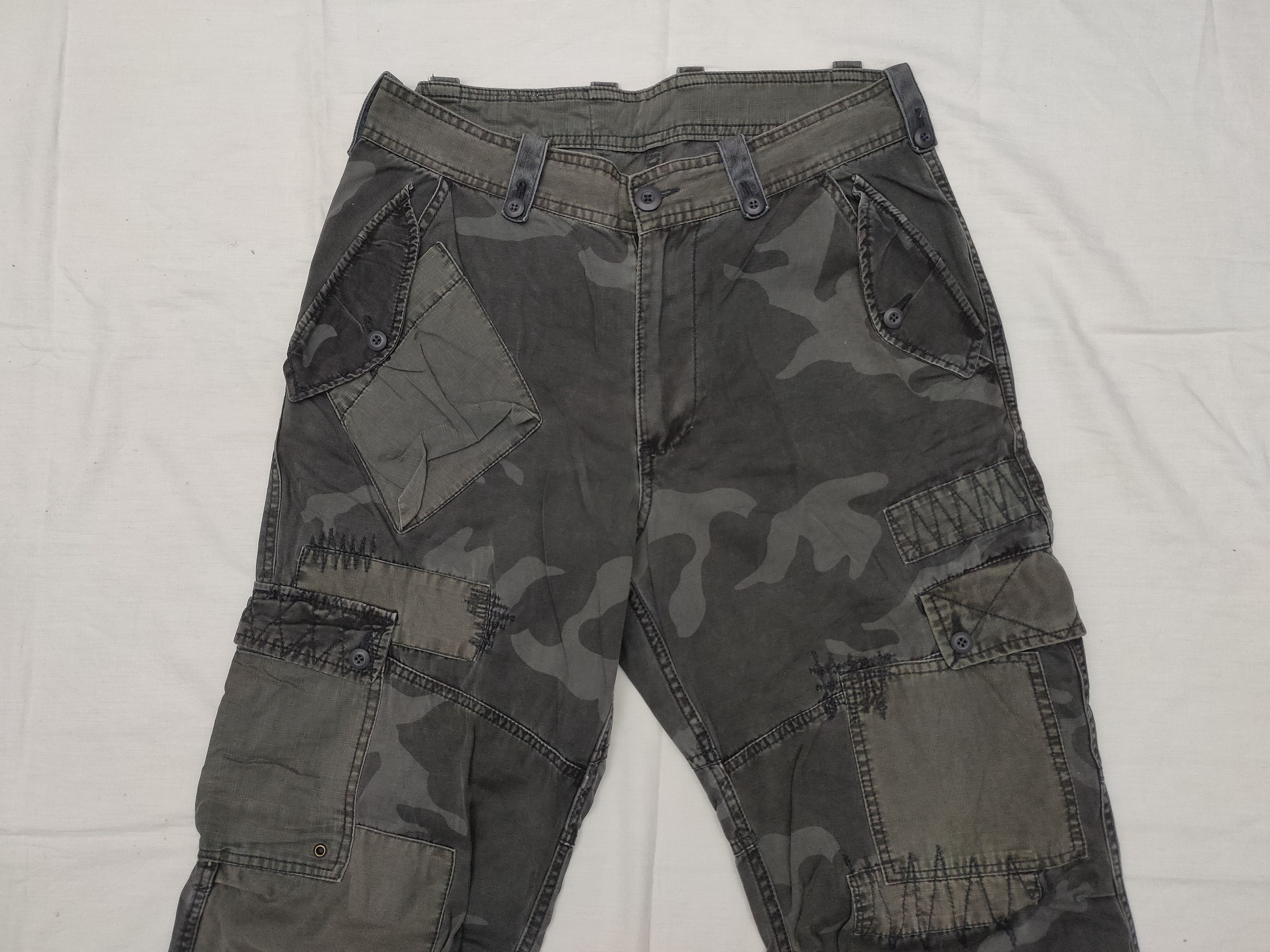 Avirex AVIREX Cargo pants Camo Military multi pockets Size US 34 / EU 50 - 4 Thumbnail