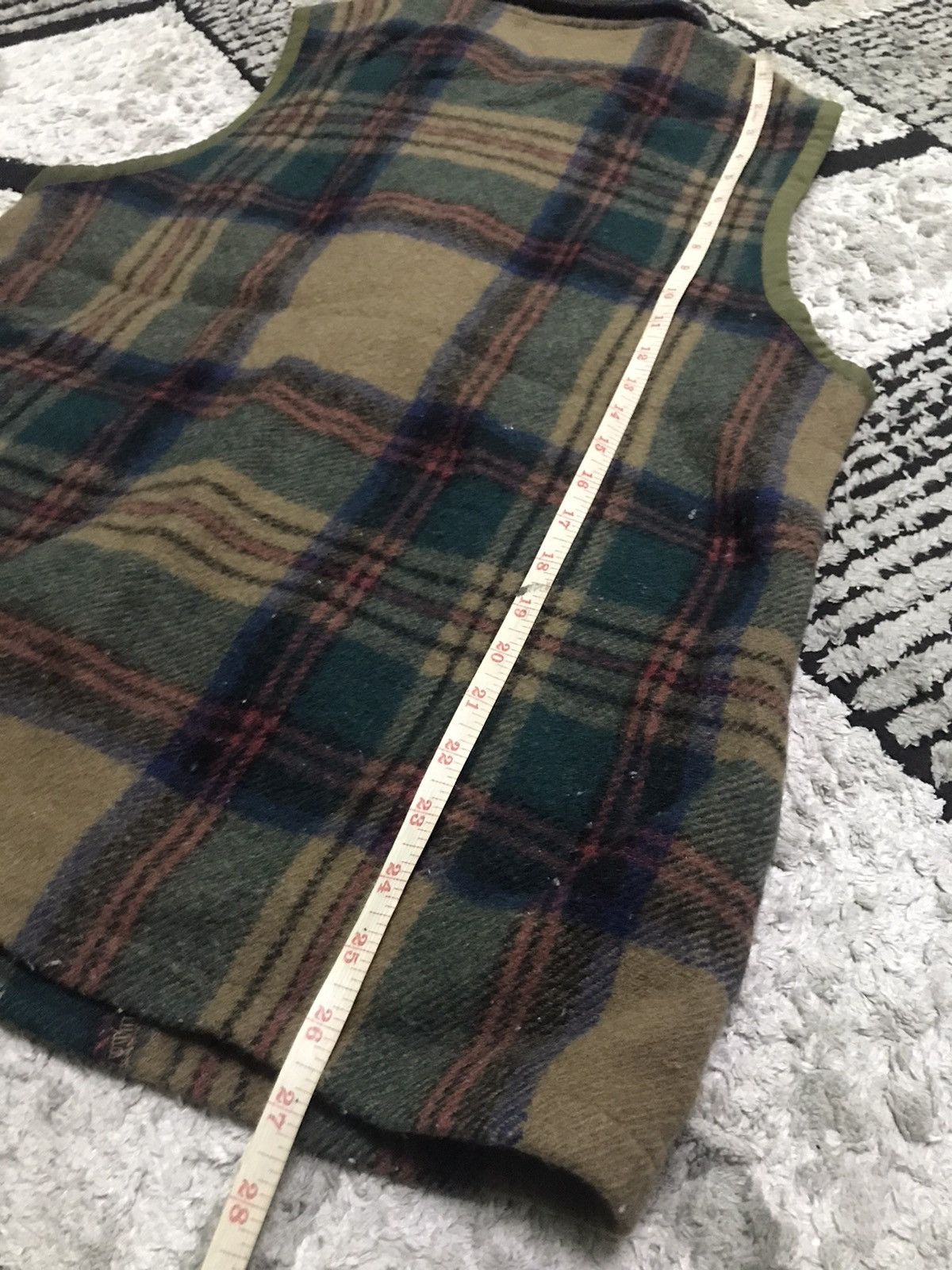 Vintage Value feel wool tartan jacket sleeveless Size US M / EU 48-50 / 2 - 7 Thumbnail