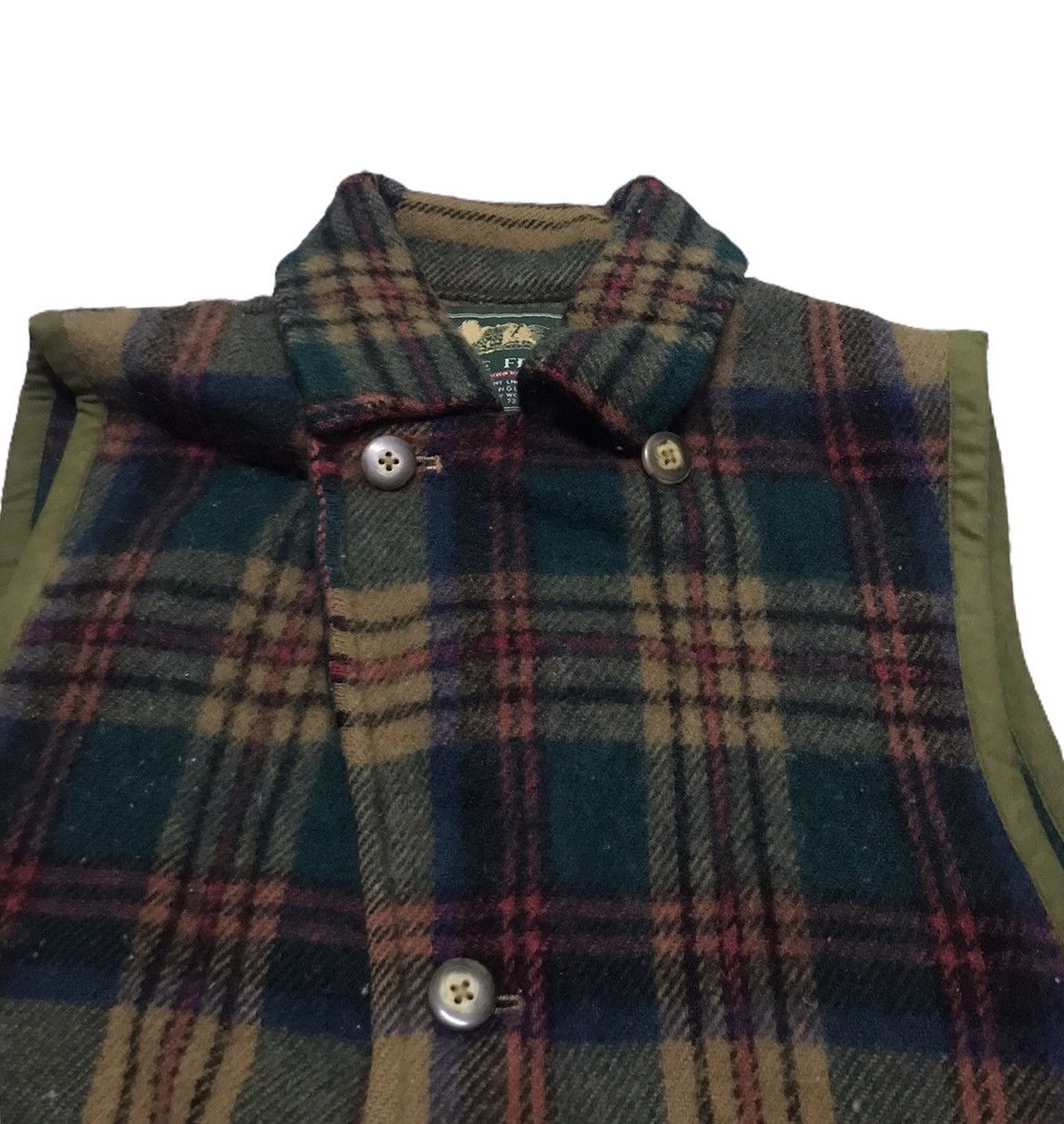 Vintage Value feel wool tartan jacket sleeveless Size US M / EU 48-50 / 2 - 2 Thumbnail