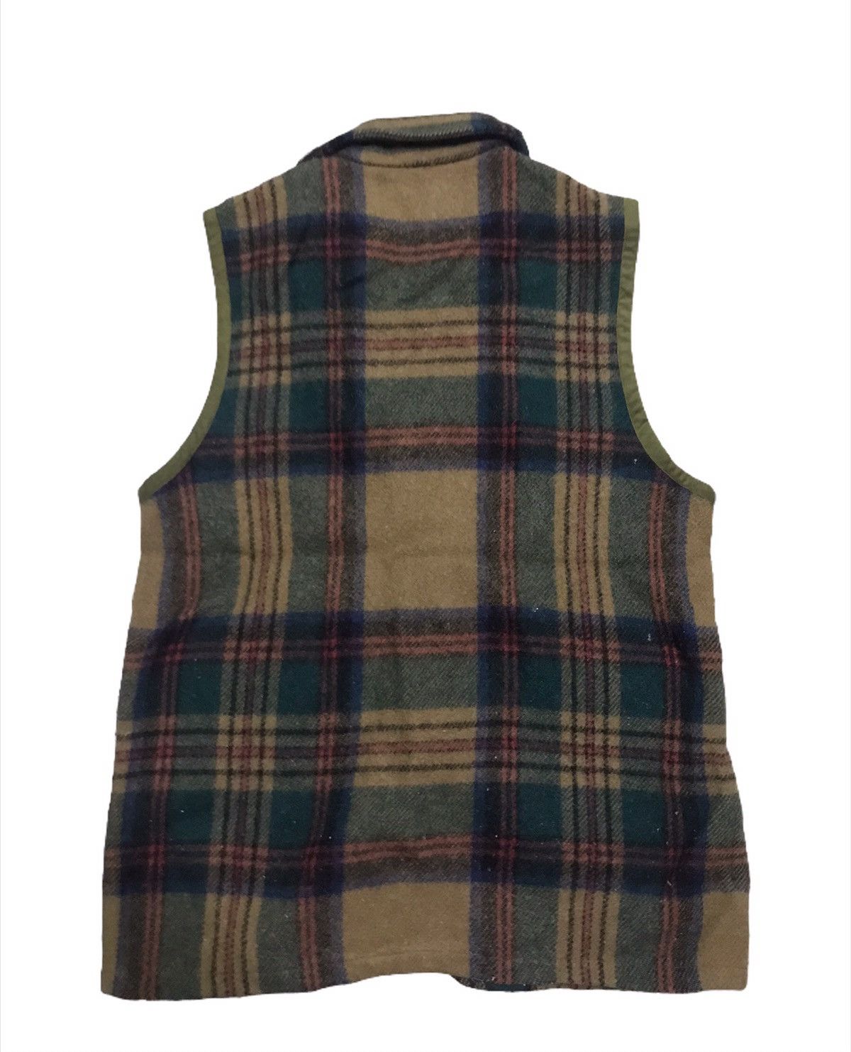 Vintage Value feel wool tartan jacket sleeveless Size US M / EU 48-50 / 2 - 4 Thumbnail