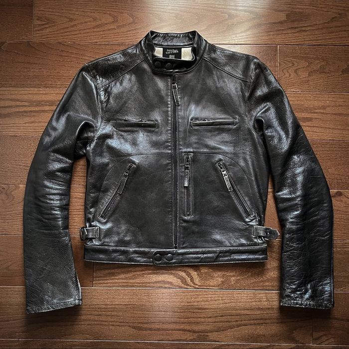 Jean Paul Gaultier 90s Jpg Leather Moto Jacket