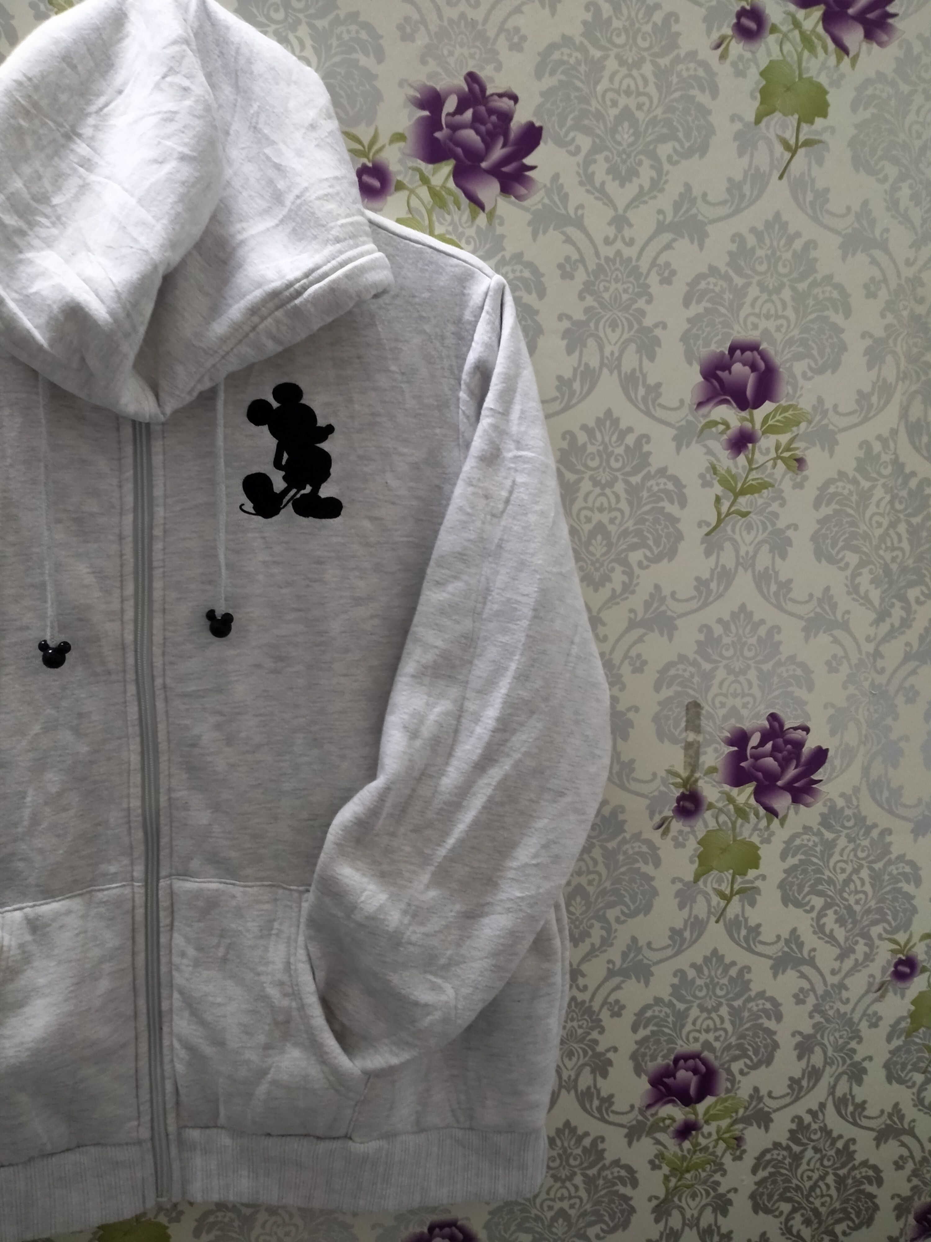 Cartoon Network × Disney × Mickey Mouse MICKEY MOUSE SWEATER HOODIE EMBROIDERED SMALL LOGO Size US L / EU 52-54 / 3 - 3 Thumbnail