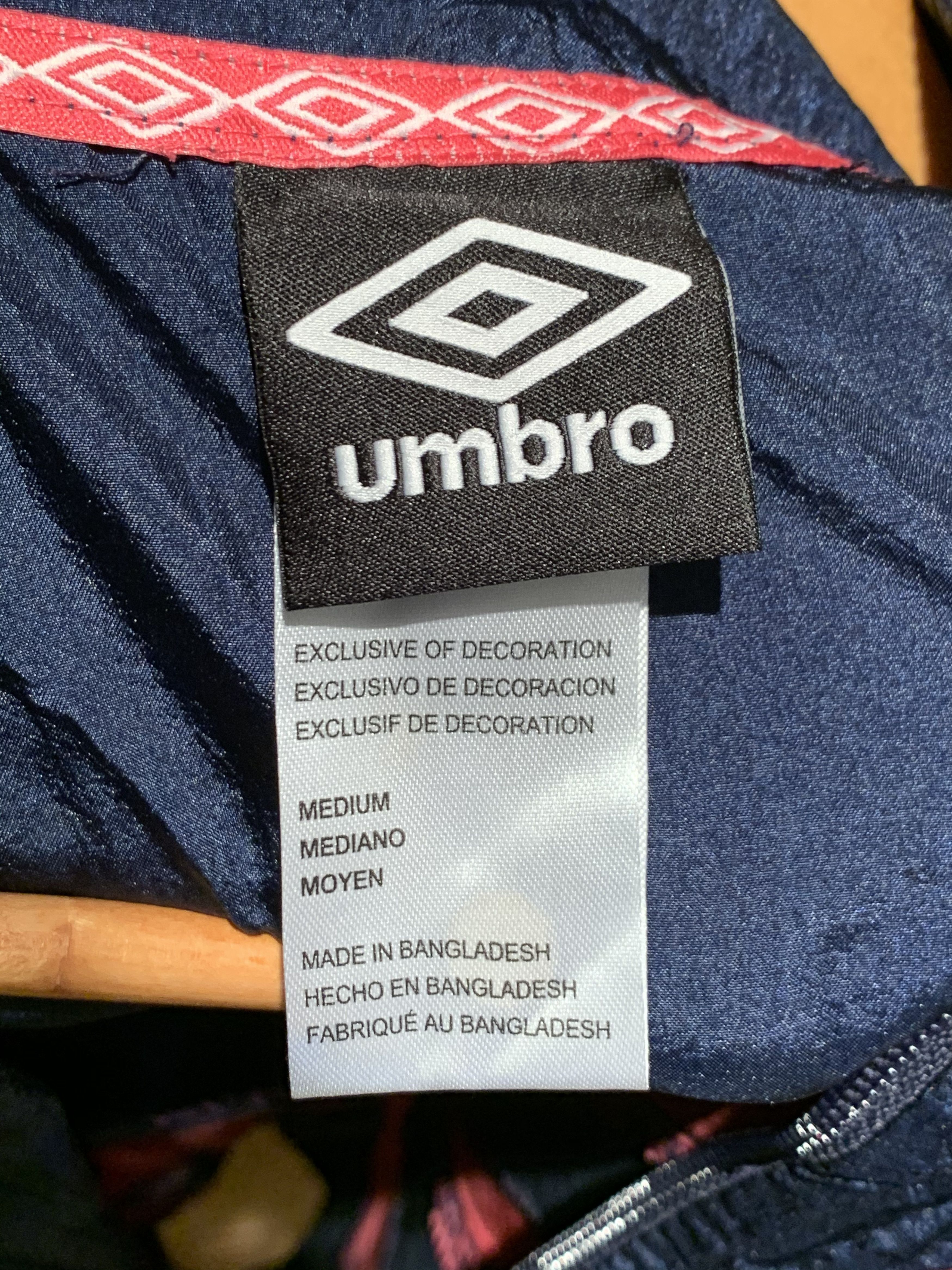 Designer × Umbro *RARE* Umbro Paneled Embroidered Track Jacket - M Size US M / EU 48-50 / 2 - 5 Thumbnail