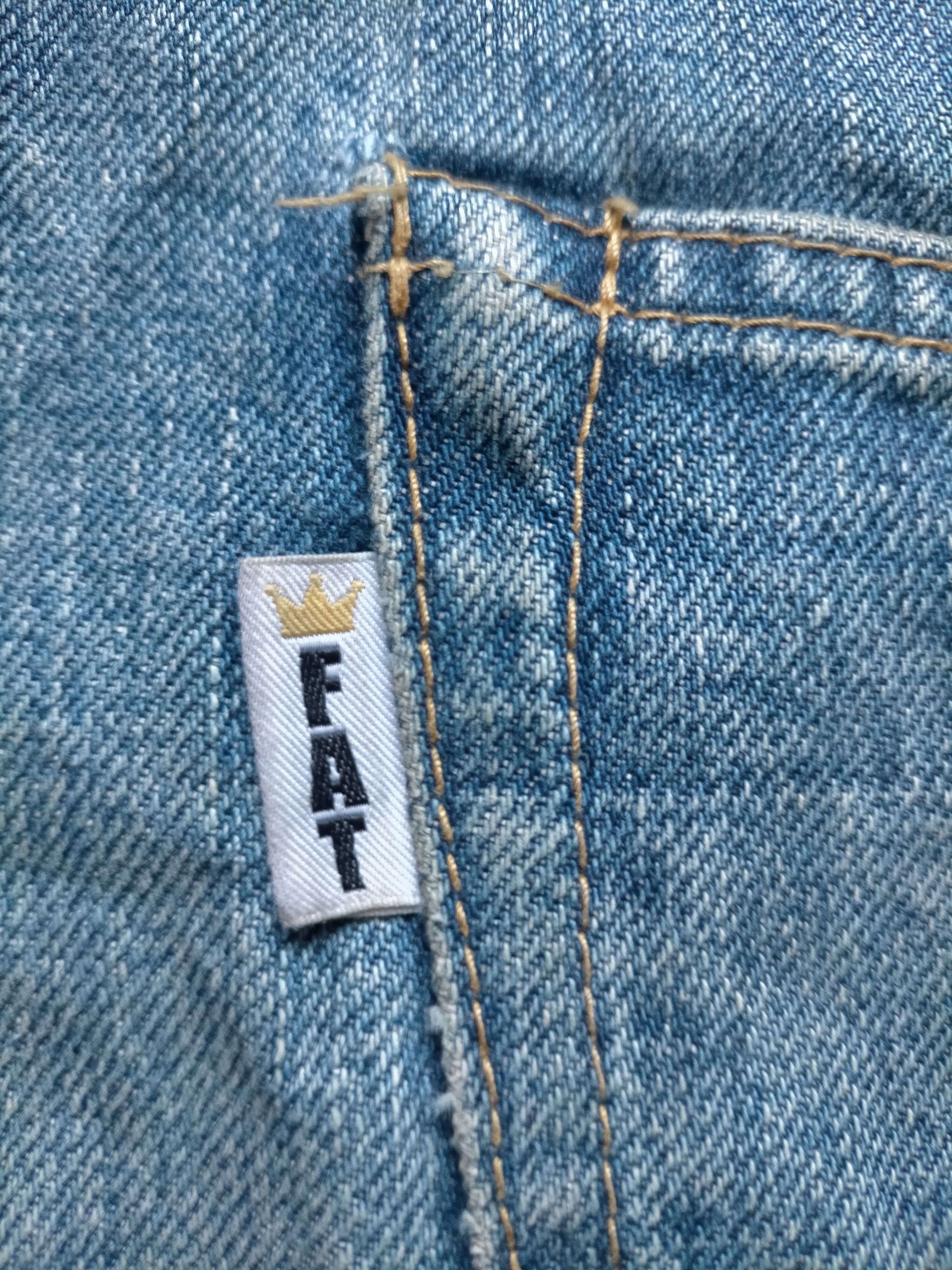 Fat Tokyo × Japanese Brand Fat Tokyo Denim selvedge Wide Jeans Size US 33 - 14 Thumbnail