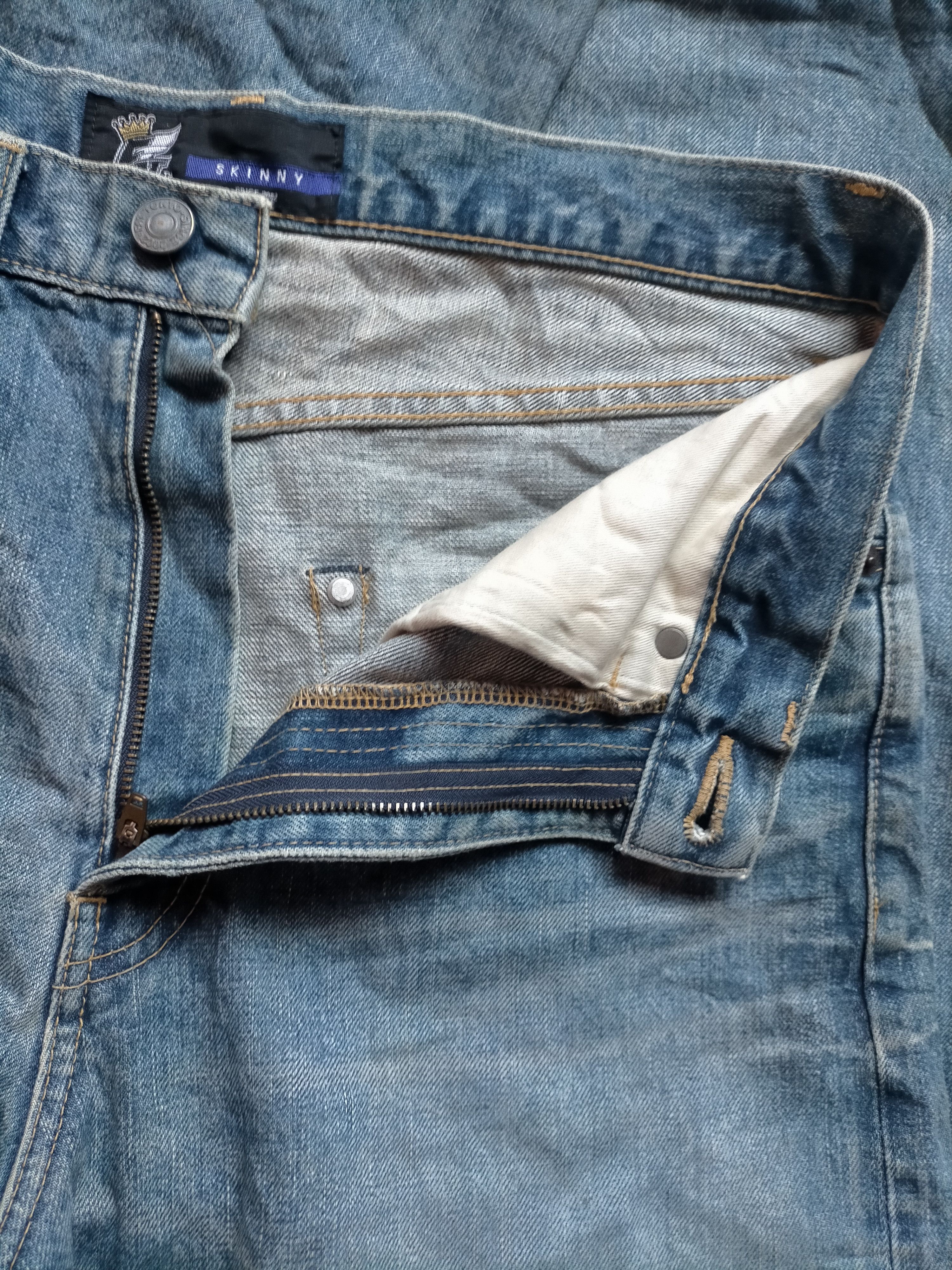 Fat Tokyo × Japanese Brand Fat Tokyo Denim selvedge Wide Jeans Size US 33 - 10 Thumbnail