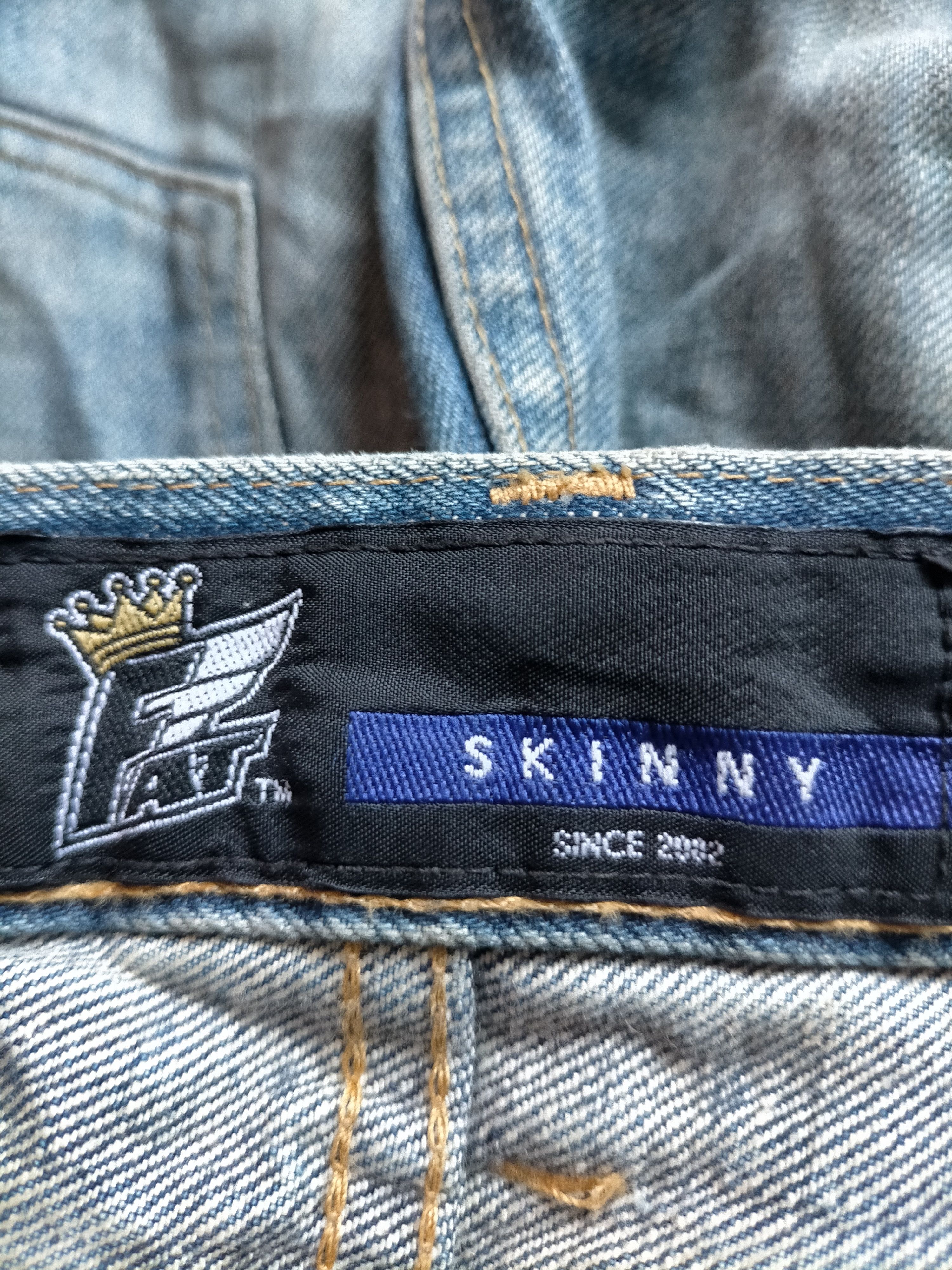 Fat Tokyo × Japanese Brand Fat Tokyo Denim selvedge Wide Jeans Size US 33 - 18 Thumbnail