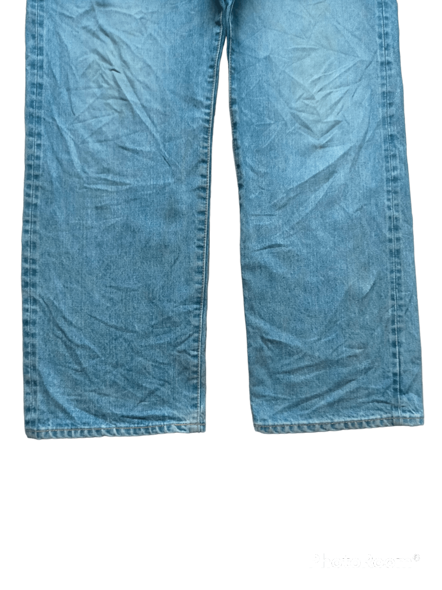 Fat Tokyo × Japanese Brand Fat Tokyo Denim selvedge Wide Jeans Size US 33 - 13 Thumbnail