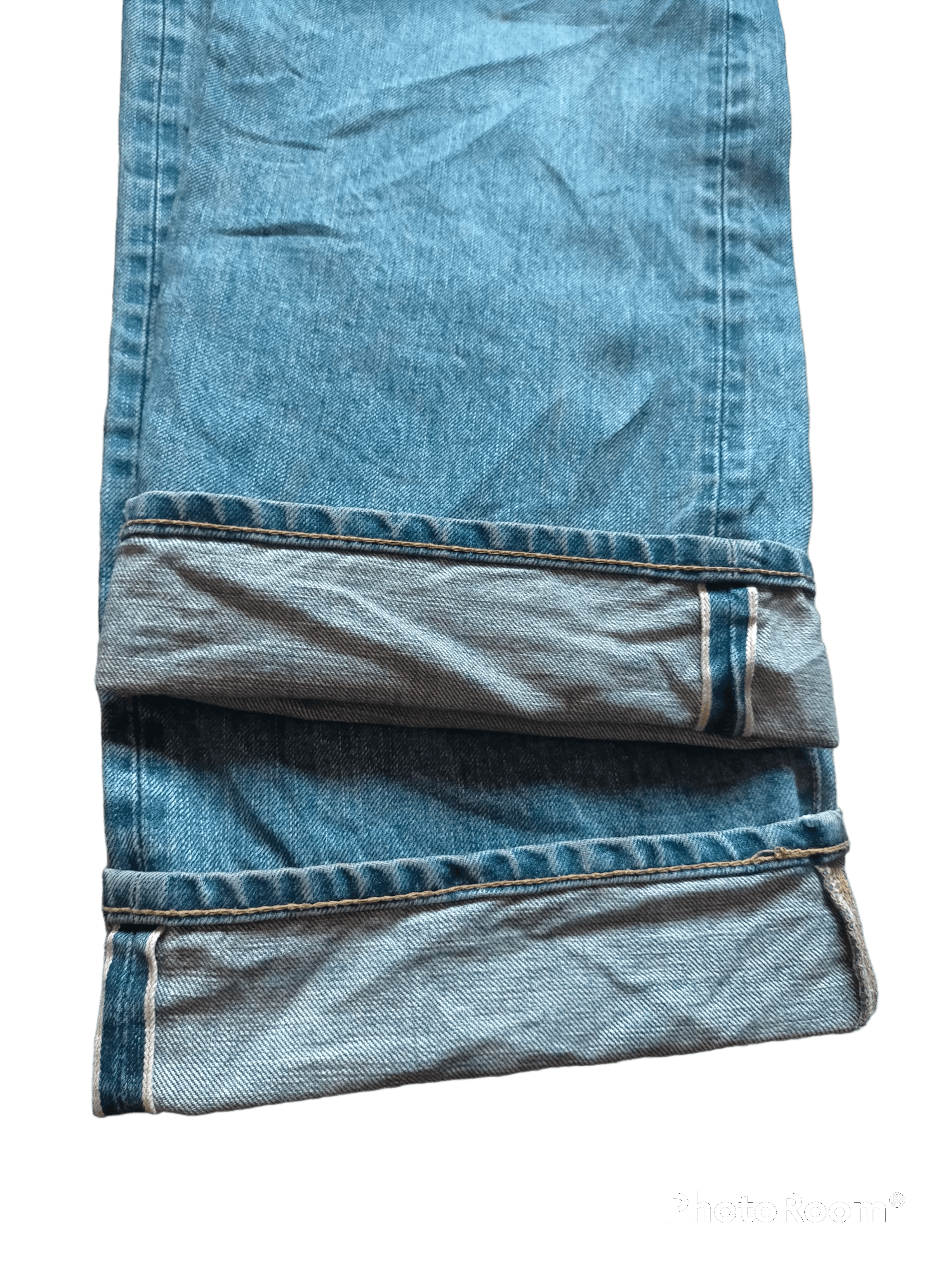 Fat Tokyo × Japanese Brand Fat Tokyo Denim selvedge Wide Jeans Size US 33 - 16 Thumbnail