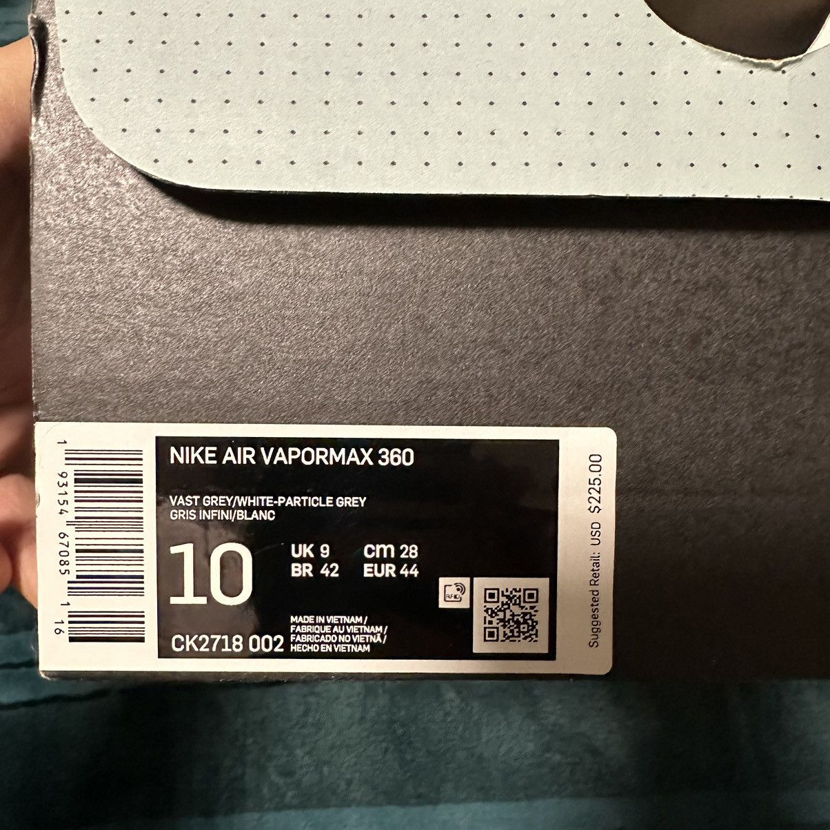 Nike Nike Air VaporMax 360 Size US 10 / EU 43 - 8 Thumbnail