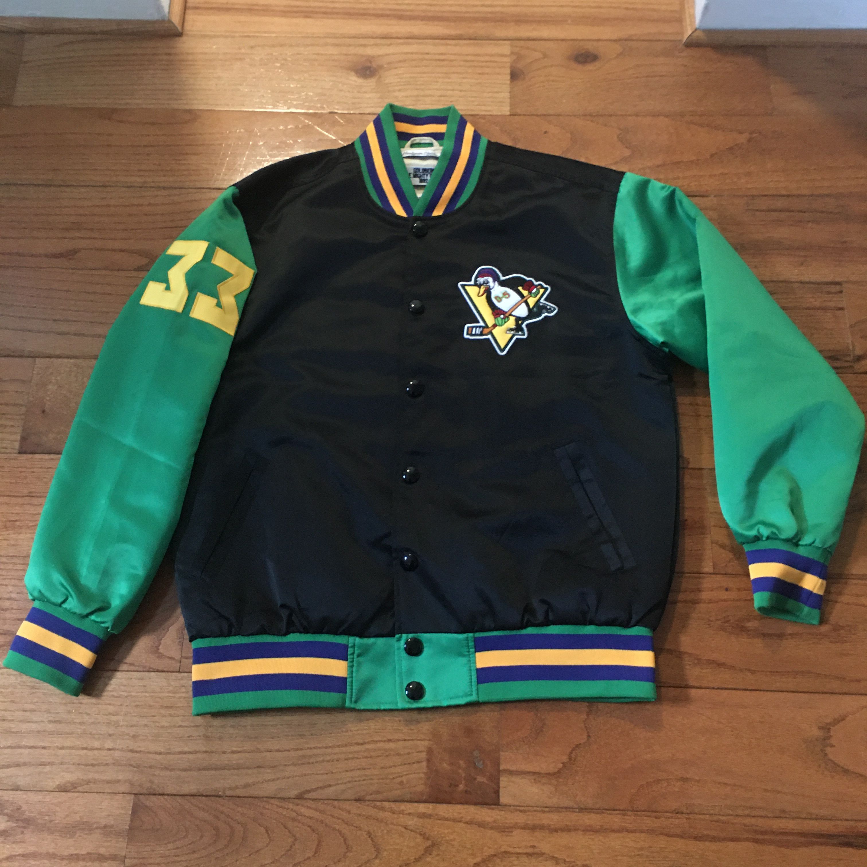 Other Mighty Ducks Goldberg #33 Varsity Jacket Size US XL / EU 56 / 4 - 1 Thumbnail