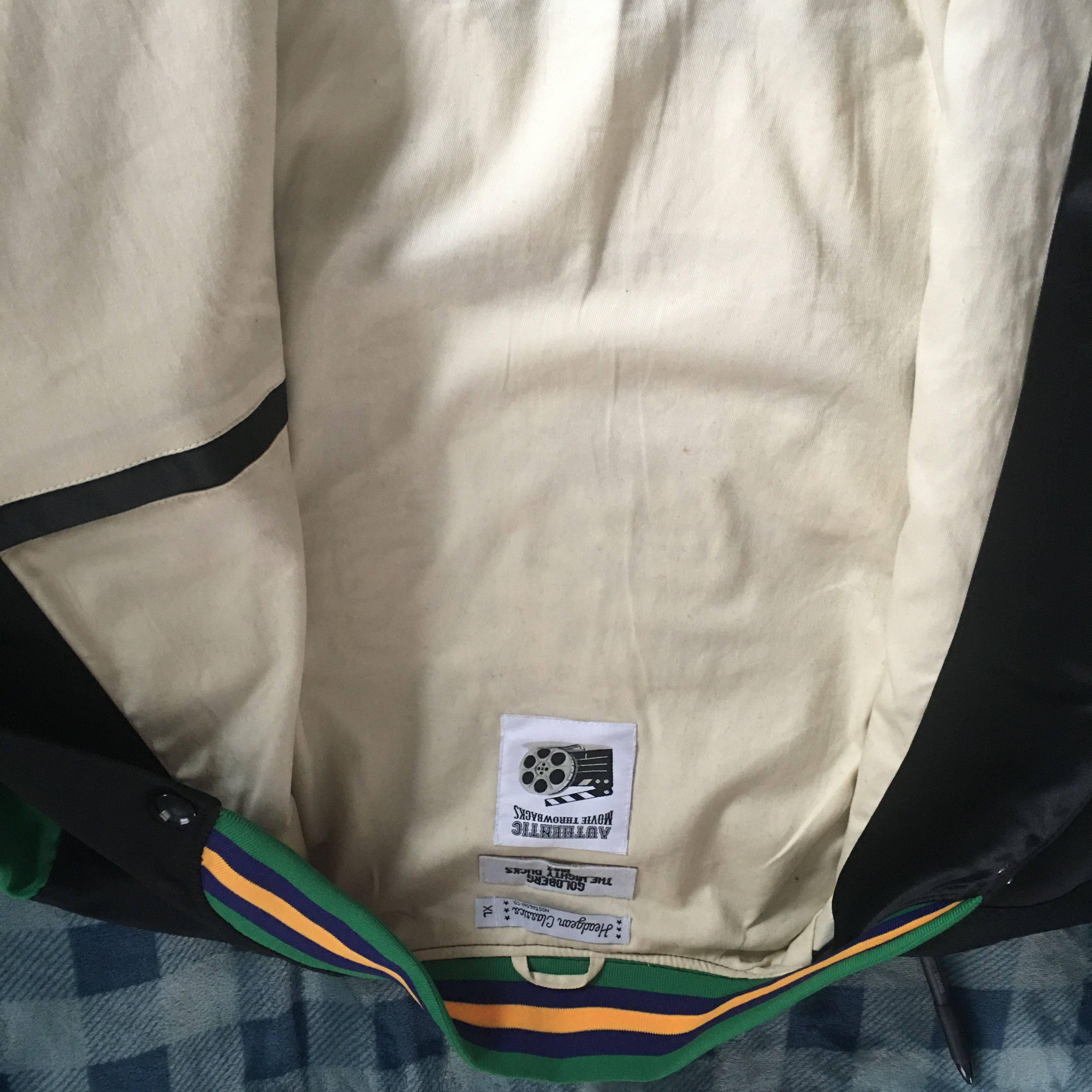 Other Mighty Ducks Goldberg #33 Varsity Jacket Size US XL / EU 56 / 4 - 4 Thumbnail