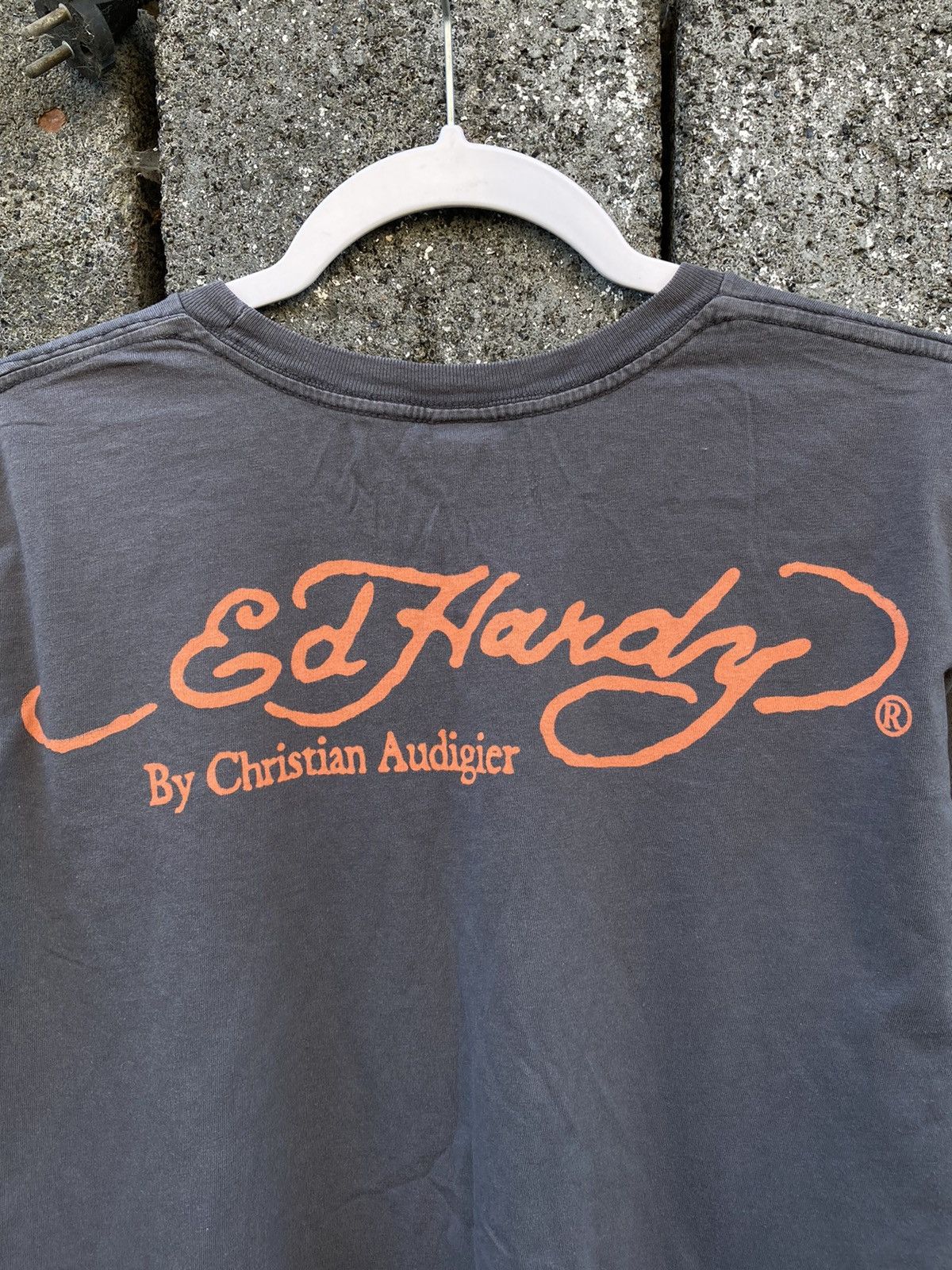 Christian Audigier × Ed Hardy Ed Hardy by Christian Audigier eagle grey long sleeve Size US L / EU 52-54 / 3 - 8 Thumbnail