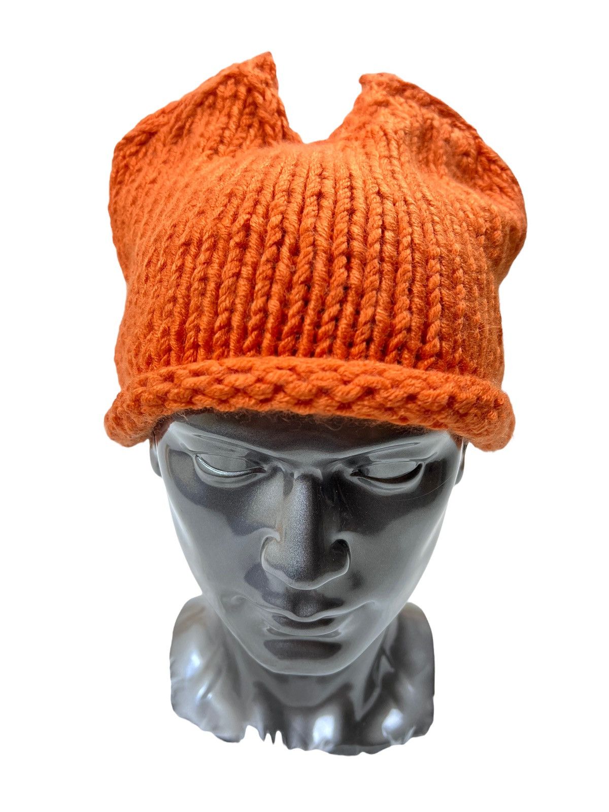 Vintage Japanese Brand Devil Horn Knitted Beanie Hat
