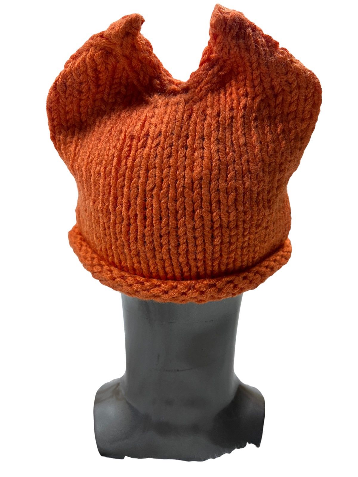 Vintage Japanese Brand Devil Horn Knitted Beanie Hat