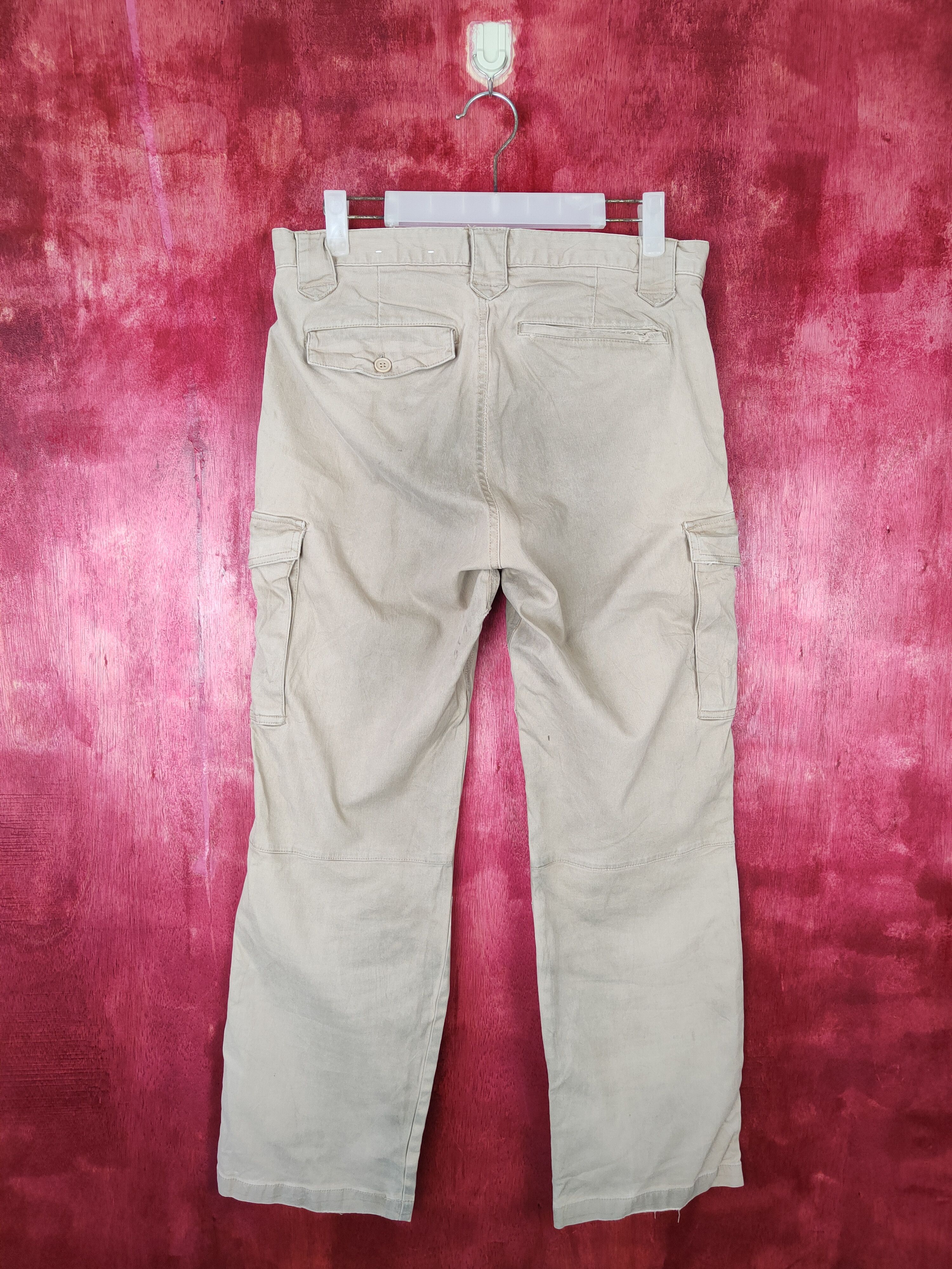 Japanese Brand × Vintage Japanese Brand Brown Multi Pocket Tactical Pants #4917 Size US 31 - 8 Thumbnail