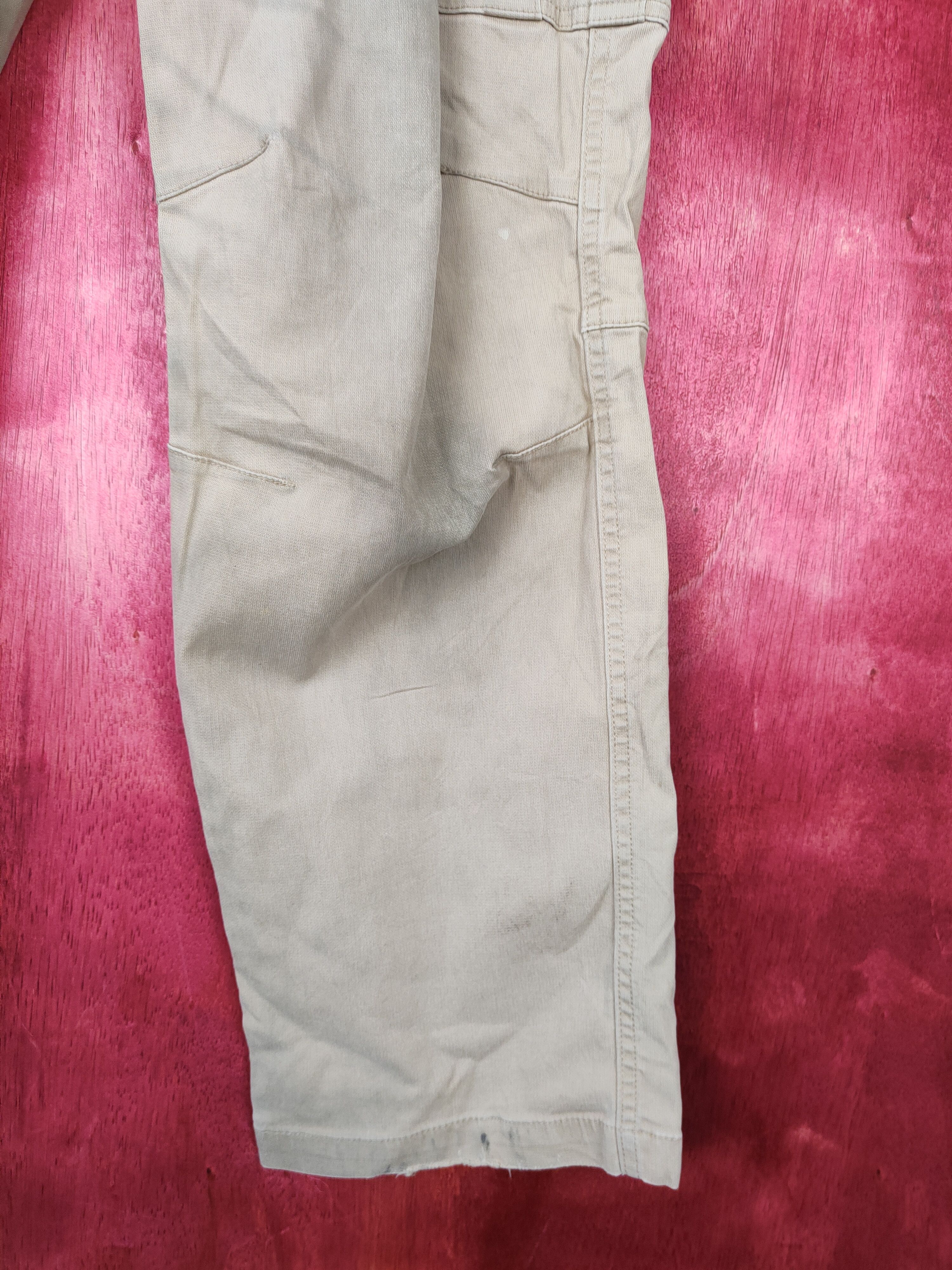Japanese Brand × Vintage Japanese Brand Brown Multi Pocket Tactical Pants #4917 Size US 31 - 7 Thumbnail