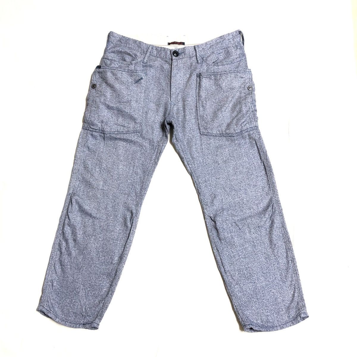 Japanese Brand Blue Way Japan Big Pocket Cropped Pant Size US 32 / EU 48 - 1 Thumbnail