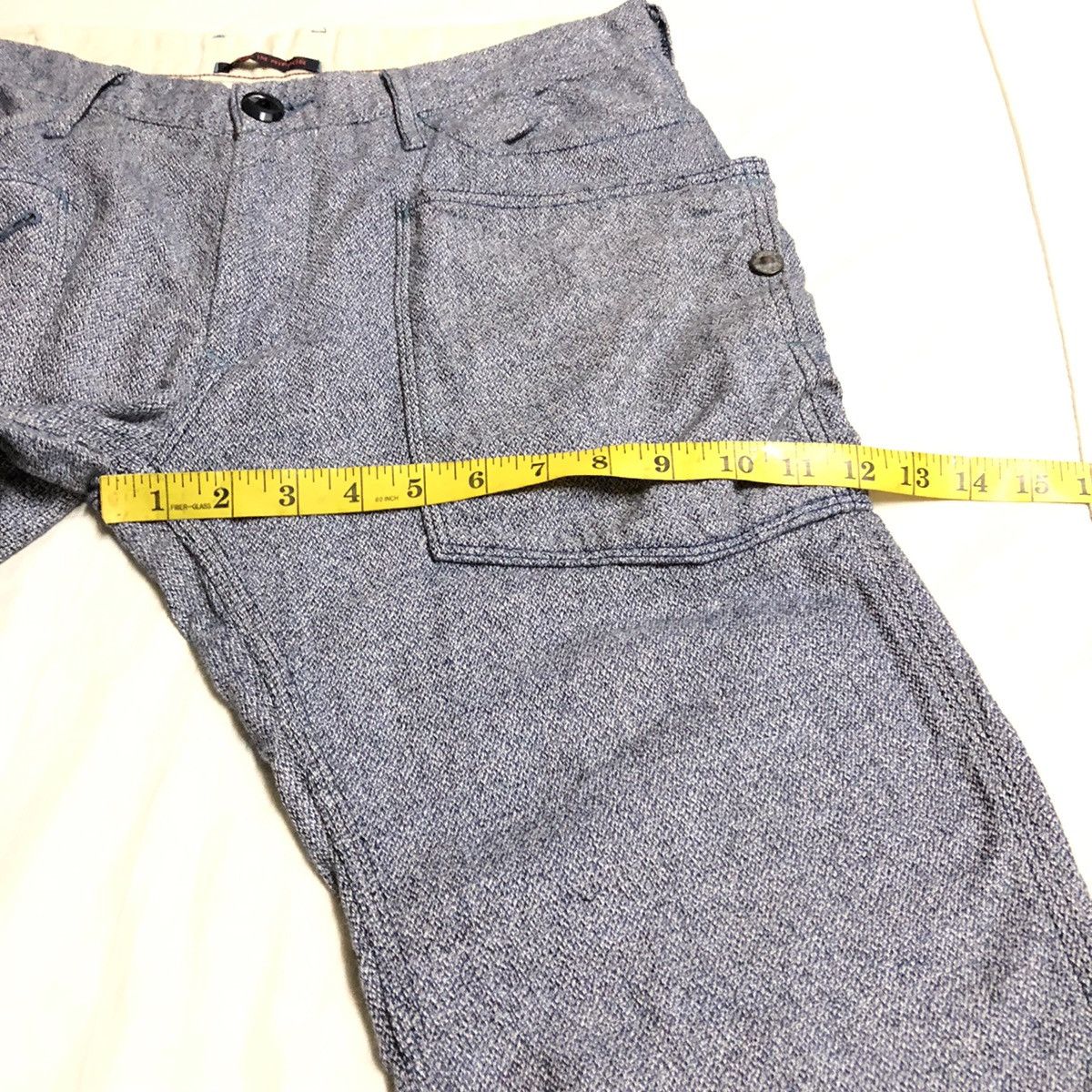 Japanese Brand Blue Way Japan Big Pocket Cropped Pant Size US 32 / EU 48 - 9 Thumbnail
