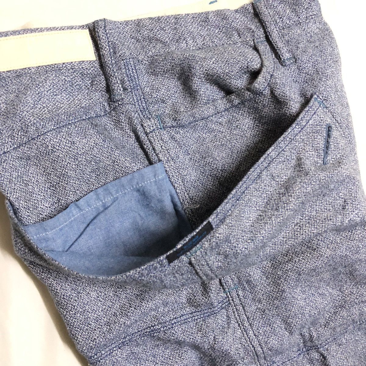 Japanese Brand Blue Way Japan Big Pocket Cropped Pant Size US 32 / EU 48 - 17 Thumbnail
