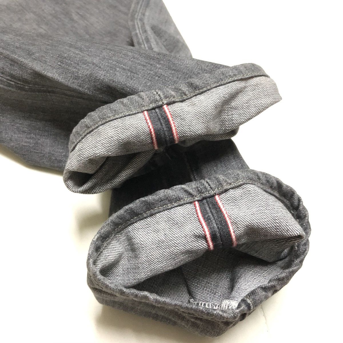 Japanese Brand Green Japan Distressed Selvedge Denim Size US 31 - 15 Thumbnail
