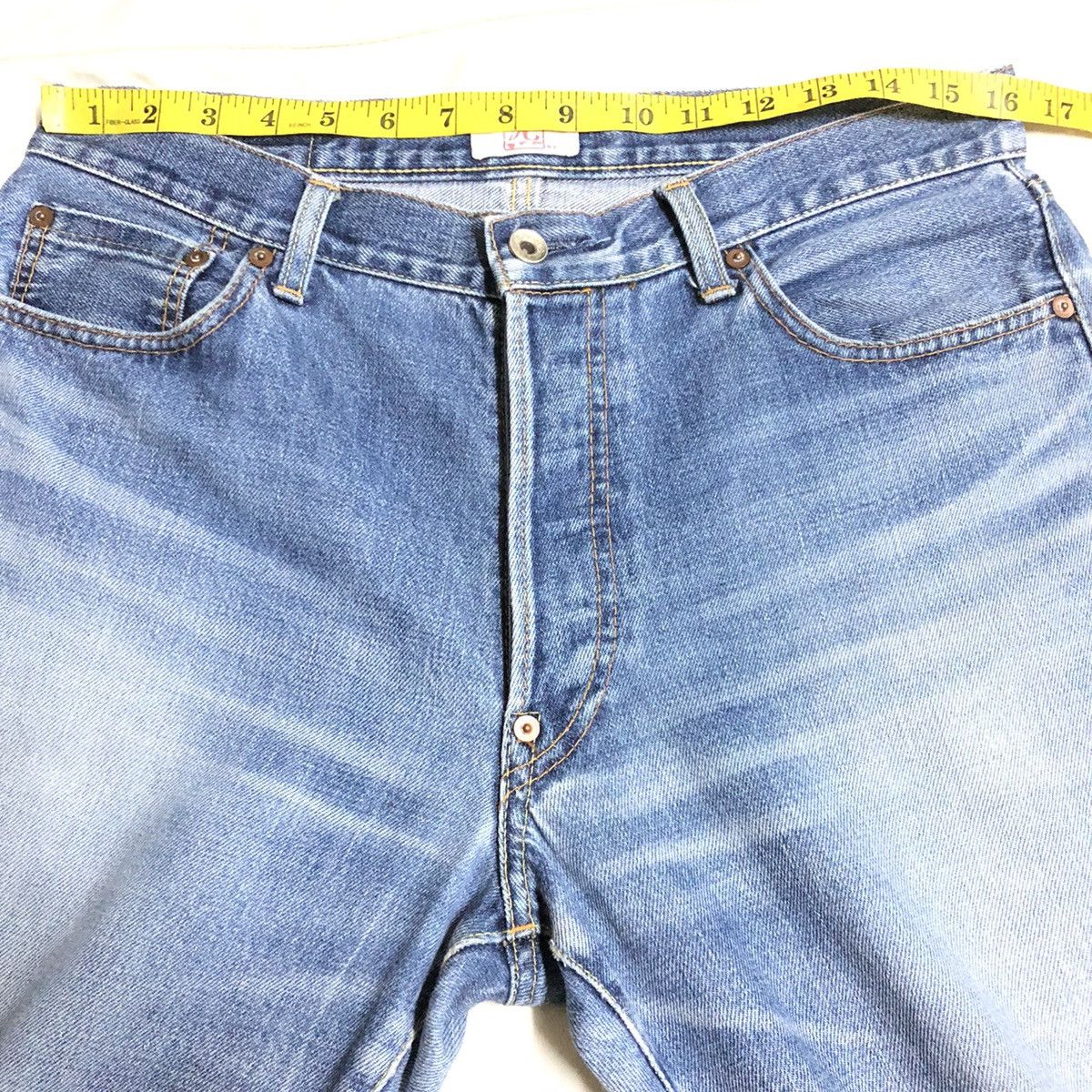 Japanese Brand Studio Fanky Blue Japan Selvedge Denim Size US 32 / EU 48 - 8 Thumbnail