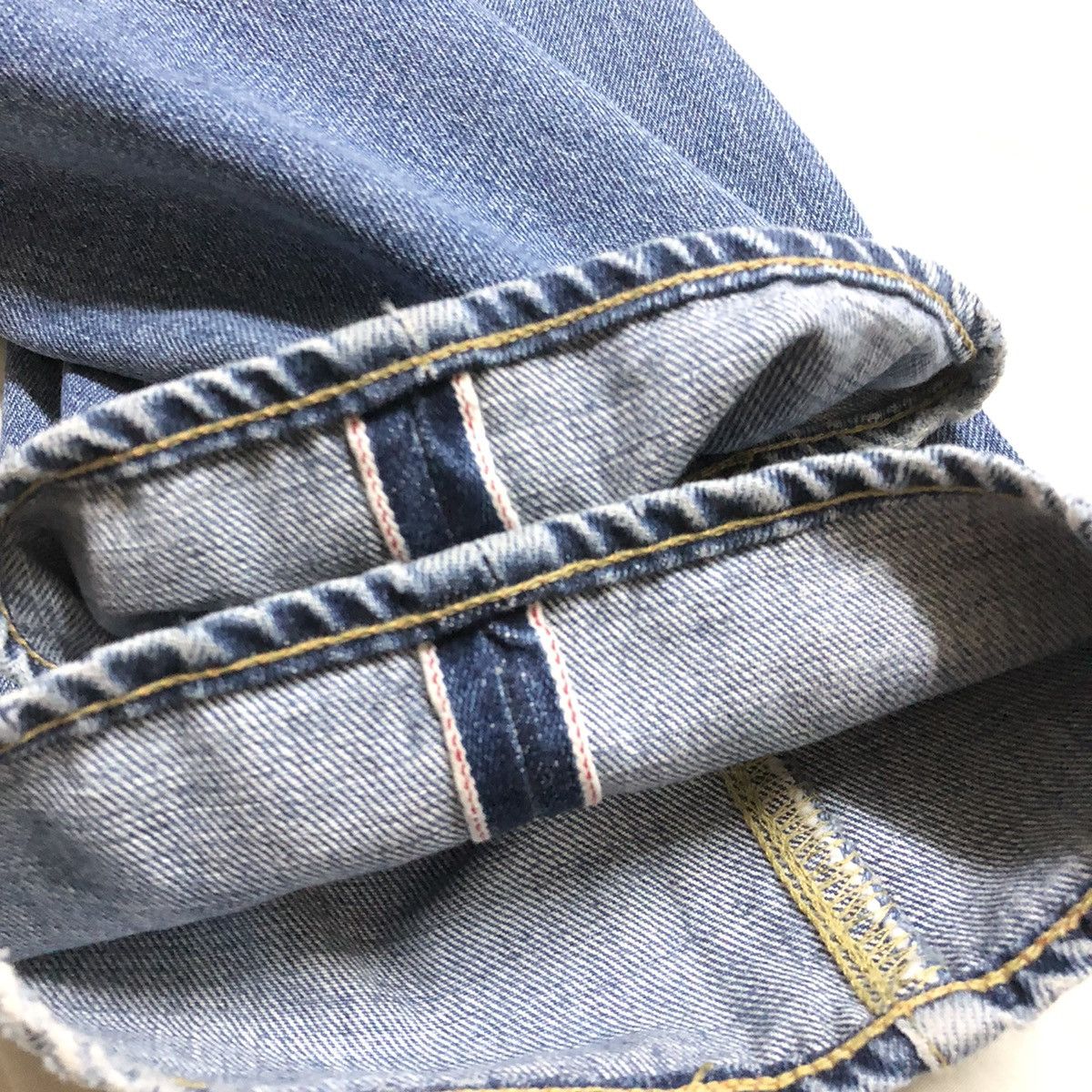 Japanese Brand Studio Fanky Blue Japan Selvedge Denim Size US 32 / EU 48 - 18 Thumbnail