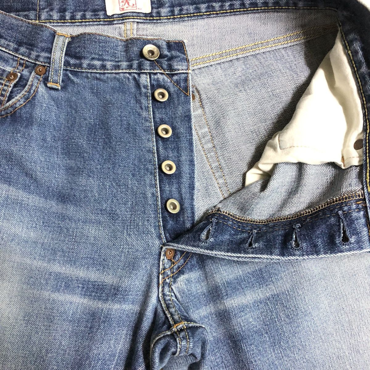Japanese Brand Studio Fanky Blue Japan Selvedge Denim Size US 32 / EU 48 - 5 Thumbnail