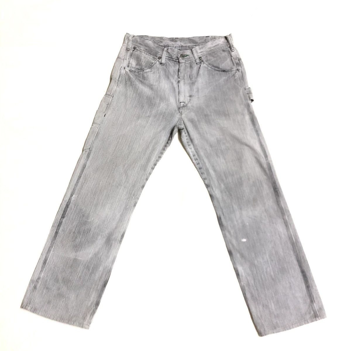 Garment Reproduction of Workers × Spellbound Spellbound Domingo Japan Hickory Stripe Painter Pant Size US 30 / EU 46 - 1 Thumbnail