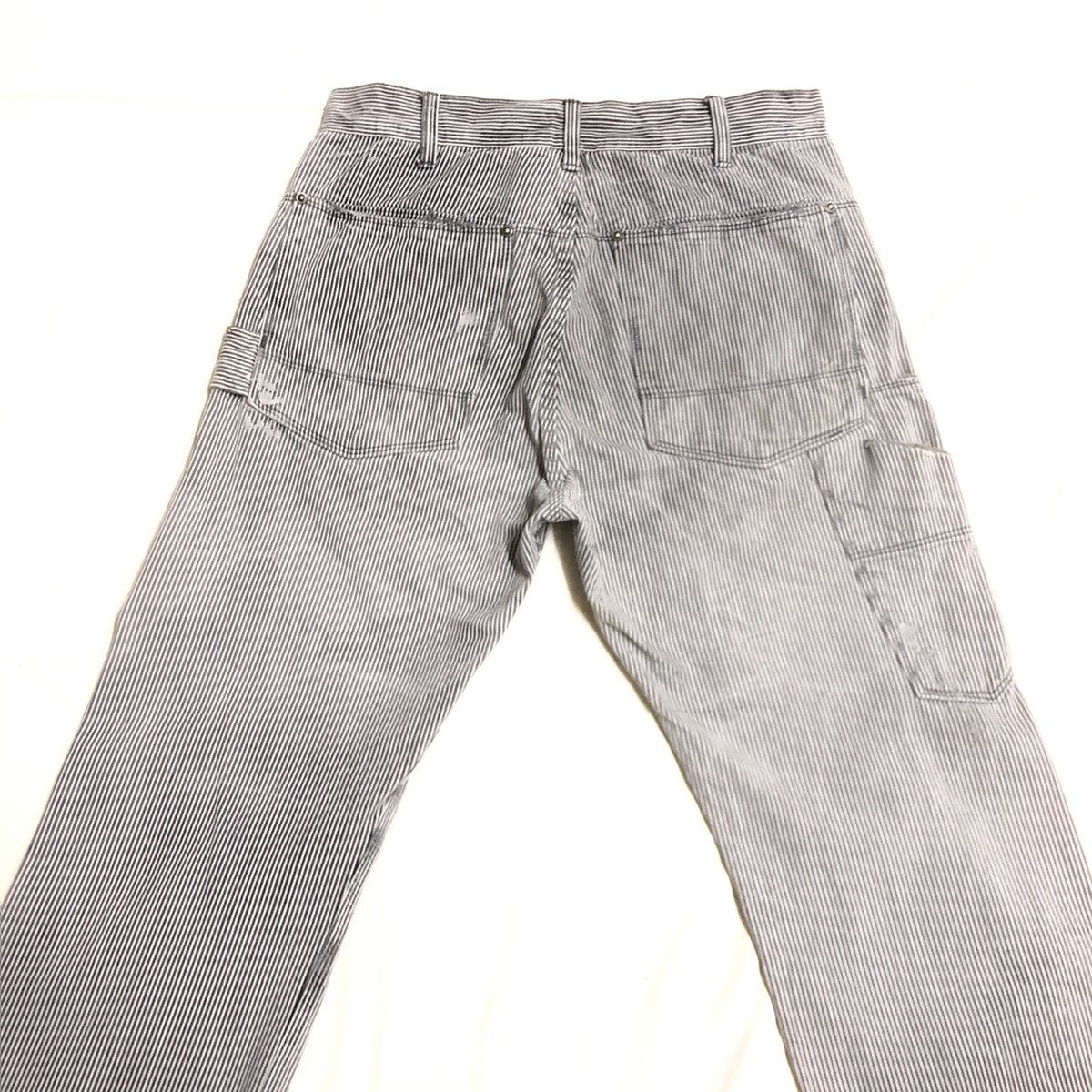 Garment Reproduction of Workers × Spellbound Spellbound Domingo Japan Hickory Stripe Painter Pant Size US 30 / EU 46 - 13 Thumbnail