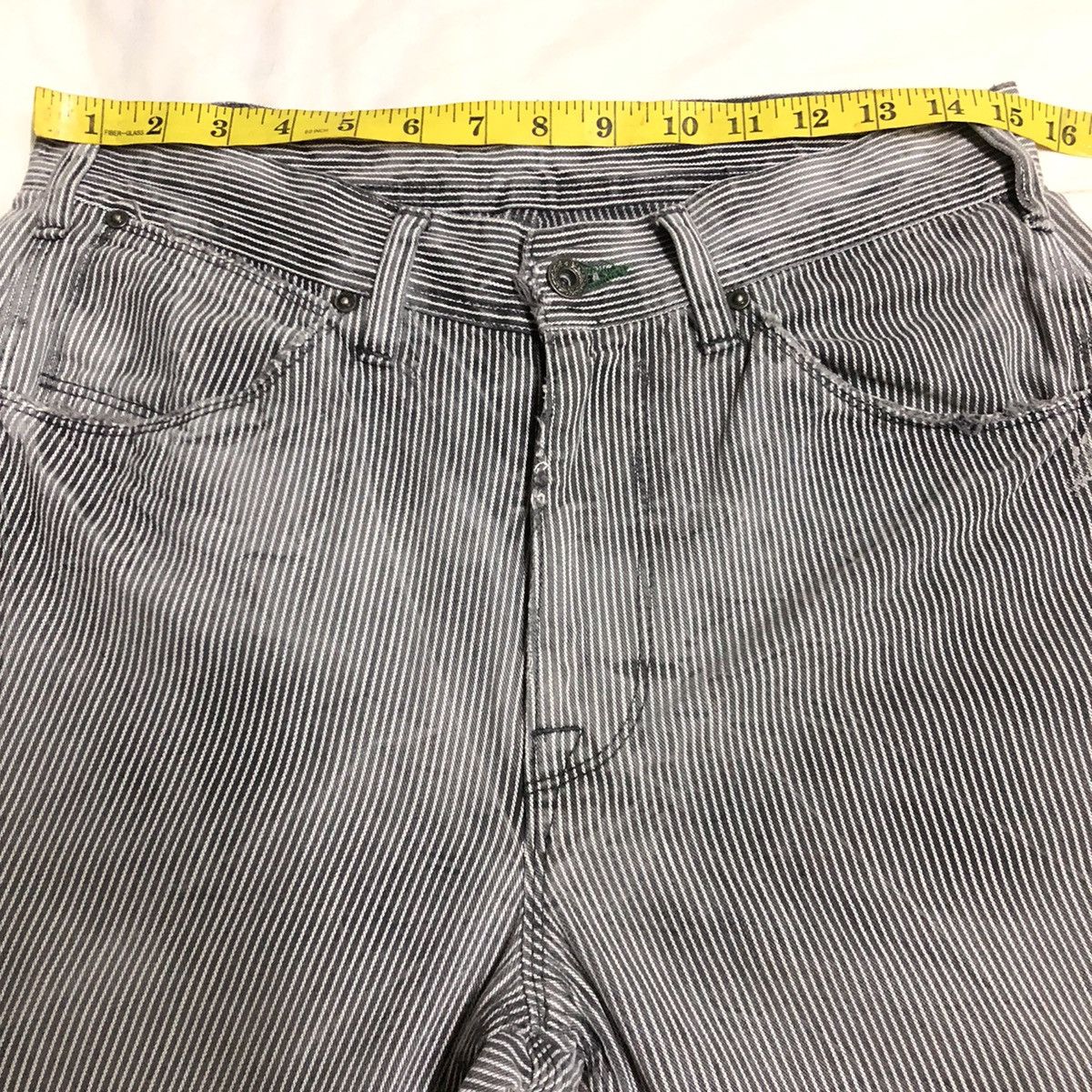 Garment Reproduction of Workers × Spellbound Spellbound Domingo Japan Hickory Stripe Painter Pant Size US 30 / EU 46 - 6 Thumbnail