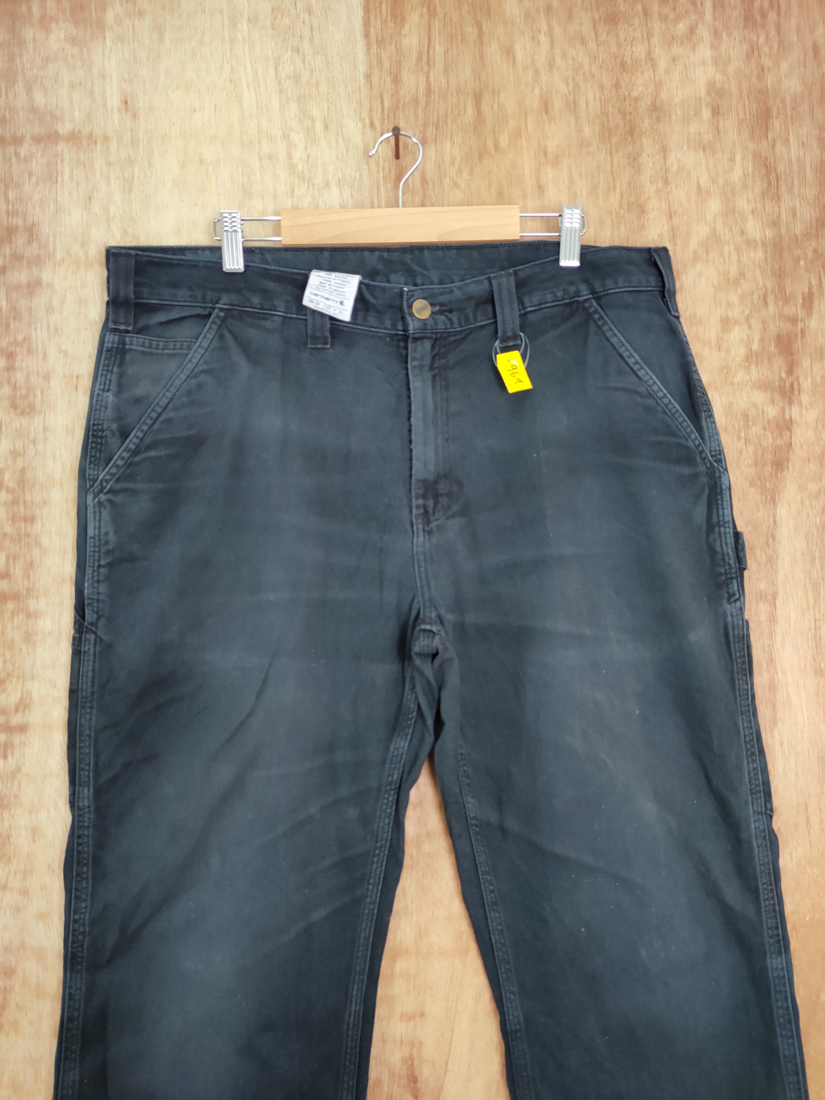 Carhartt DL Carhartt vintage painter faded black cargo pants #969 Size US 38 / EU 54 - 3 Thumbnail
