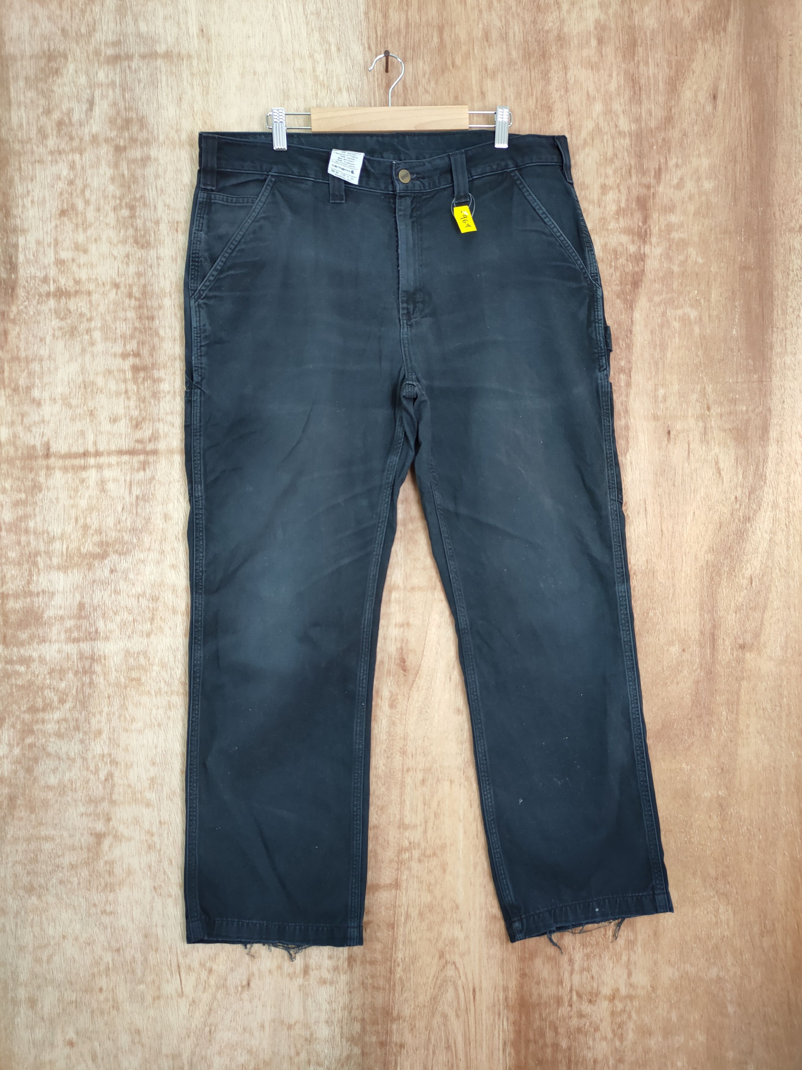 Carhartt DL Carhartt vintage painter faded black cargo pants #969 Size US 38 / EU 54 - 1 Thumbnail