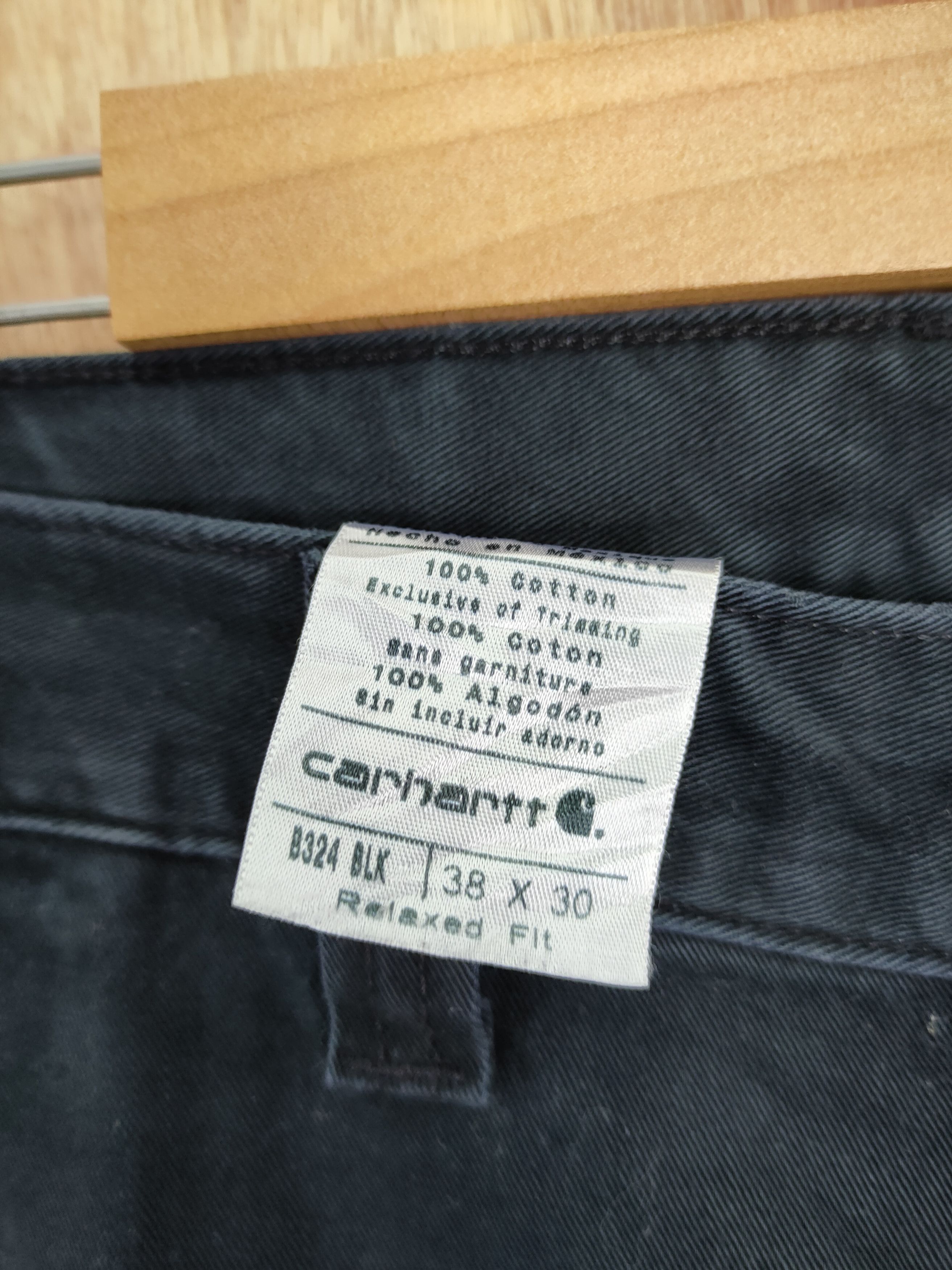 Carhartt DL Carhartt vintage painter faded black cargo pants #969 Size US 38 / EU 54 - 5 Thumbnail