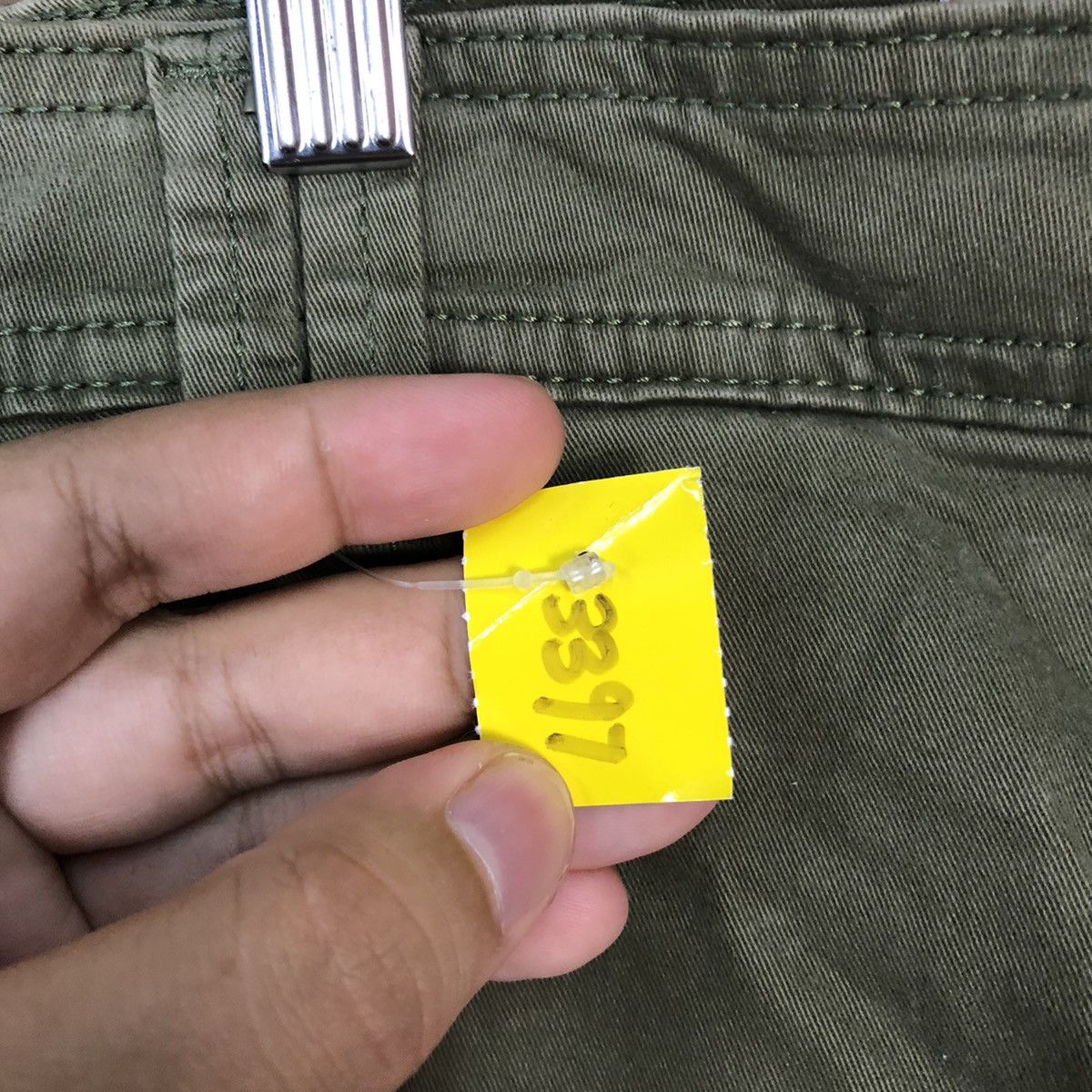 Faded Glory Levis Green multipocket skinny Cargo Pants #3397 Size US 28 / EU 44 - 10 Thumbnail
