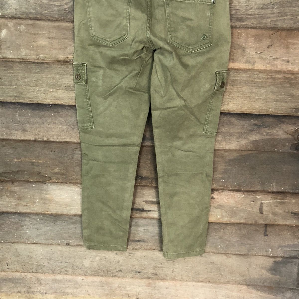 Faded Glory Levis Green multipocket skinny Cargo Pants #3397 Size US 28 / EU 44 - 13 Thumbnail