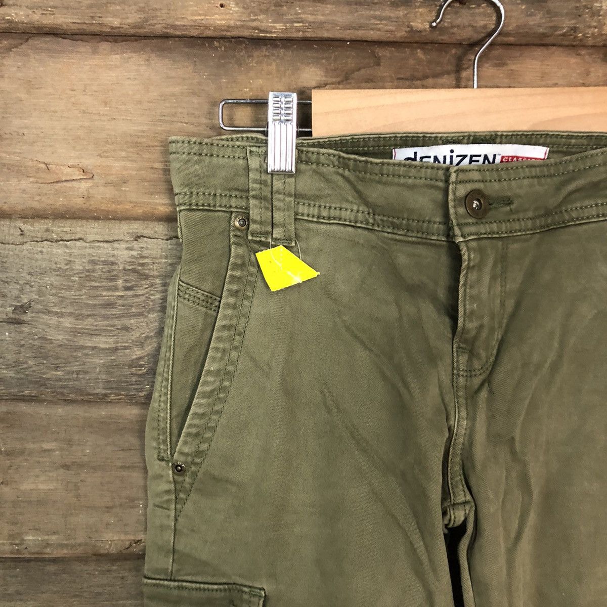 Faded Glory Levis Green multipocket skinny Cargo Pants #3397 Size US 28 / EU 44 - 4 Thumbnail