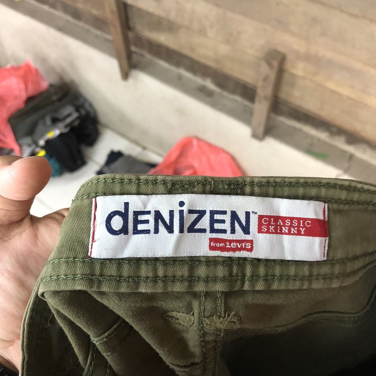 Faded Glory Levis Green multipocket skinny Cargo Pants #3397 Size US 28 / EU 44 - 17 Thumbnail