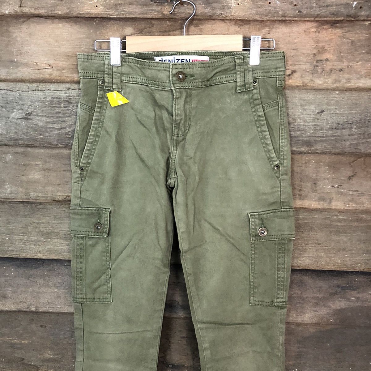 Faded Glory Levis Green multipocket skinny Cargo Pants #3397 Size US 28 / EU 44 - 2 Thumbnail
