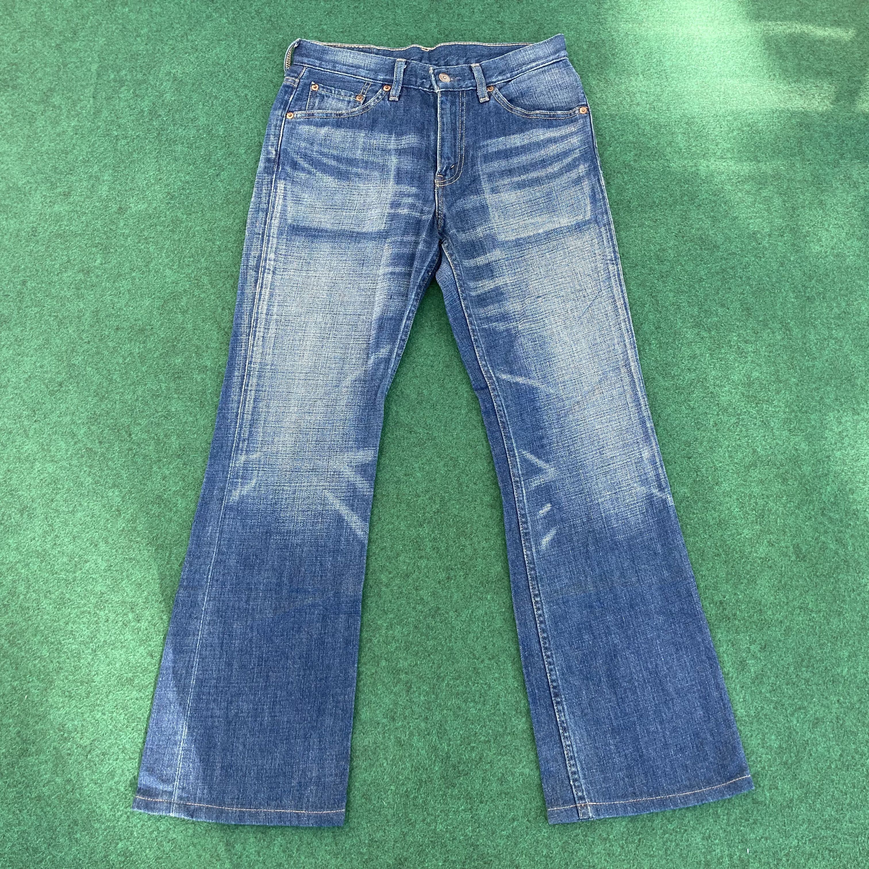 Levi's × Vintage Vtg Levis 517 Denim Bootcut Punk 29 Grunge Mods Jeans Size US 29 - 1 Thumbnail