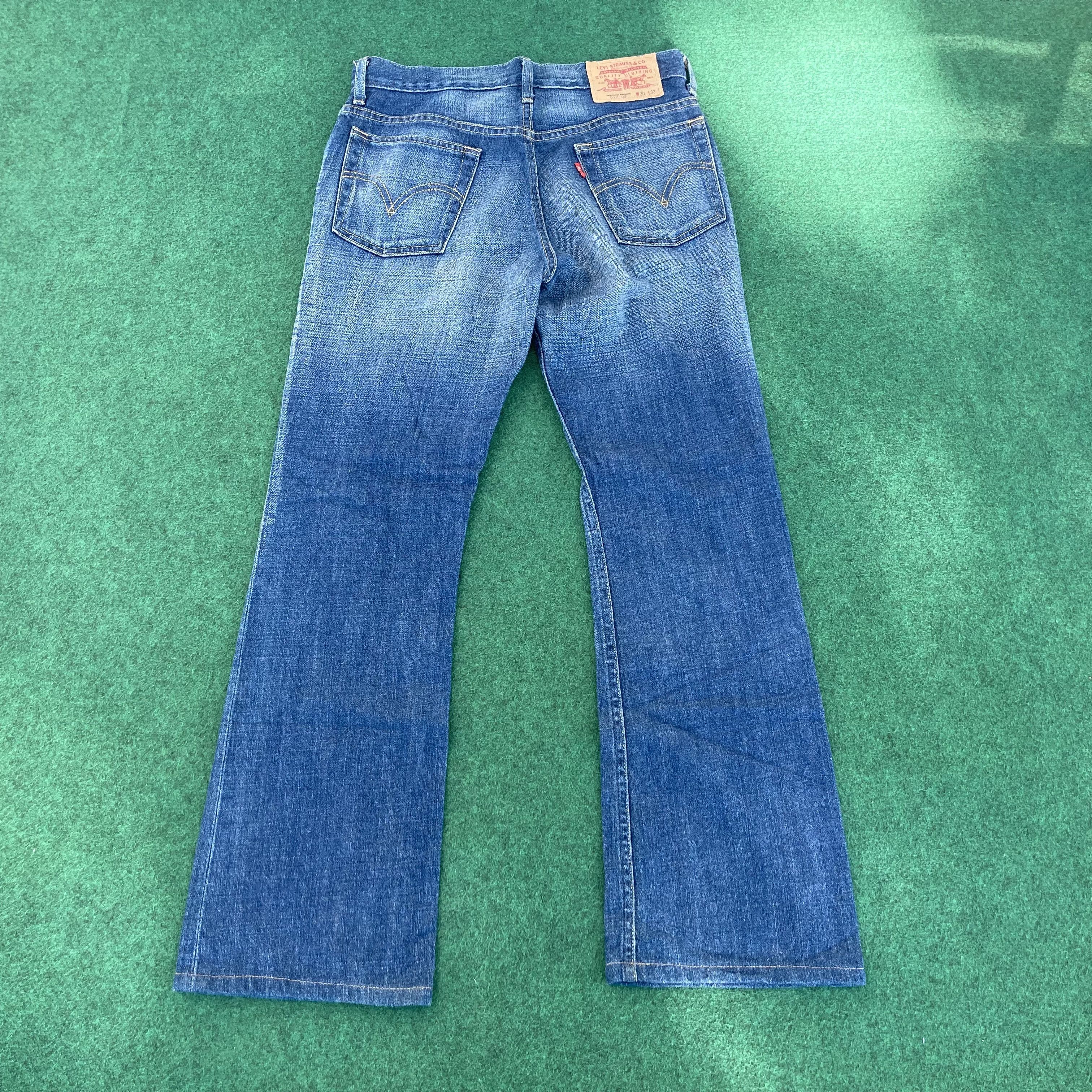 Levi's × Vintage Vtg Levis 517 Denim Bootcut Punk 29 Grunge Mods Jeans Size US 29 - 8 Thumbnail