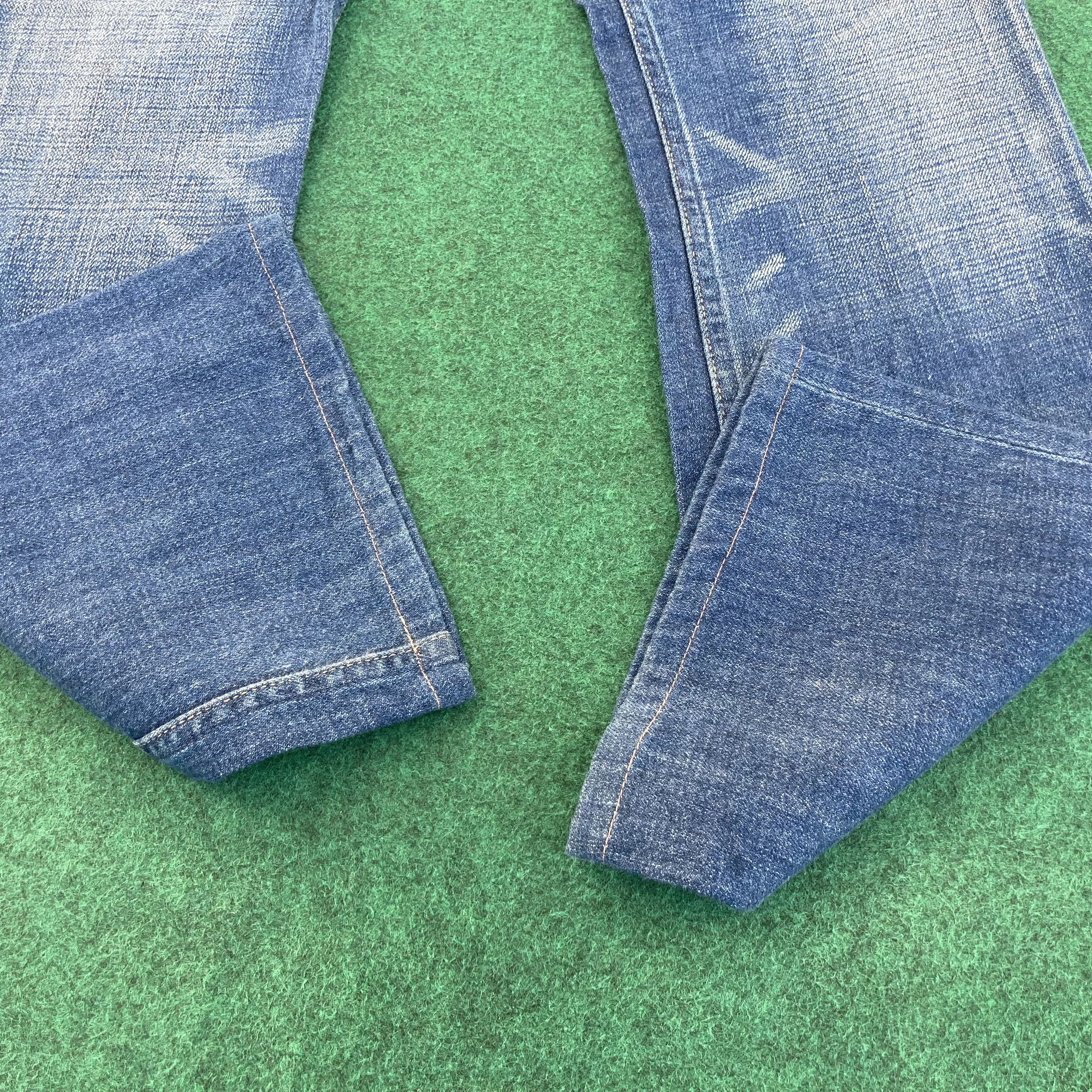 Levi's × Vintage Vtg Levis 517 Denim Bootcut Punk 29 Grunge Mods Jeans Size US 29 - 5 Thumbnail
