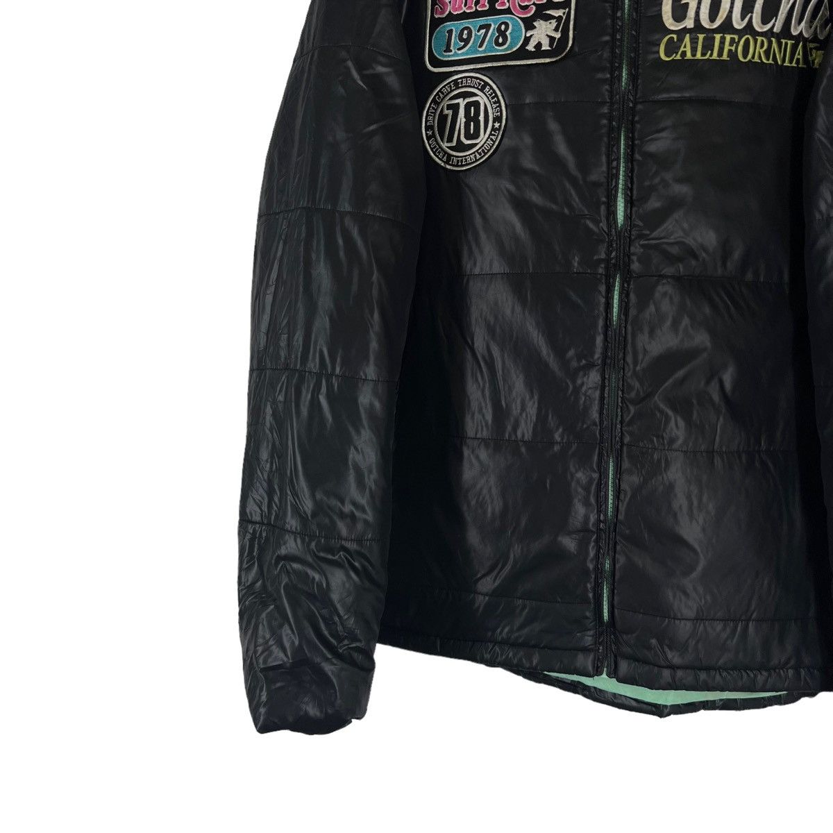 Japanese Brand VINTAGE GOTHCA PUFFER JACKET OVERPRINT PATCHES Size US XXL / EU 58 / 5 - 4 Thumbnail