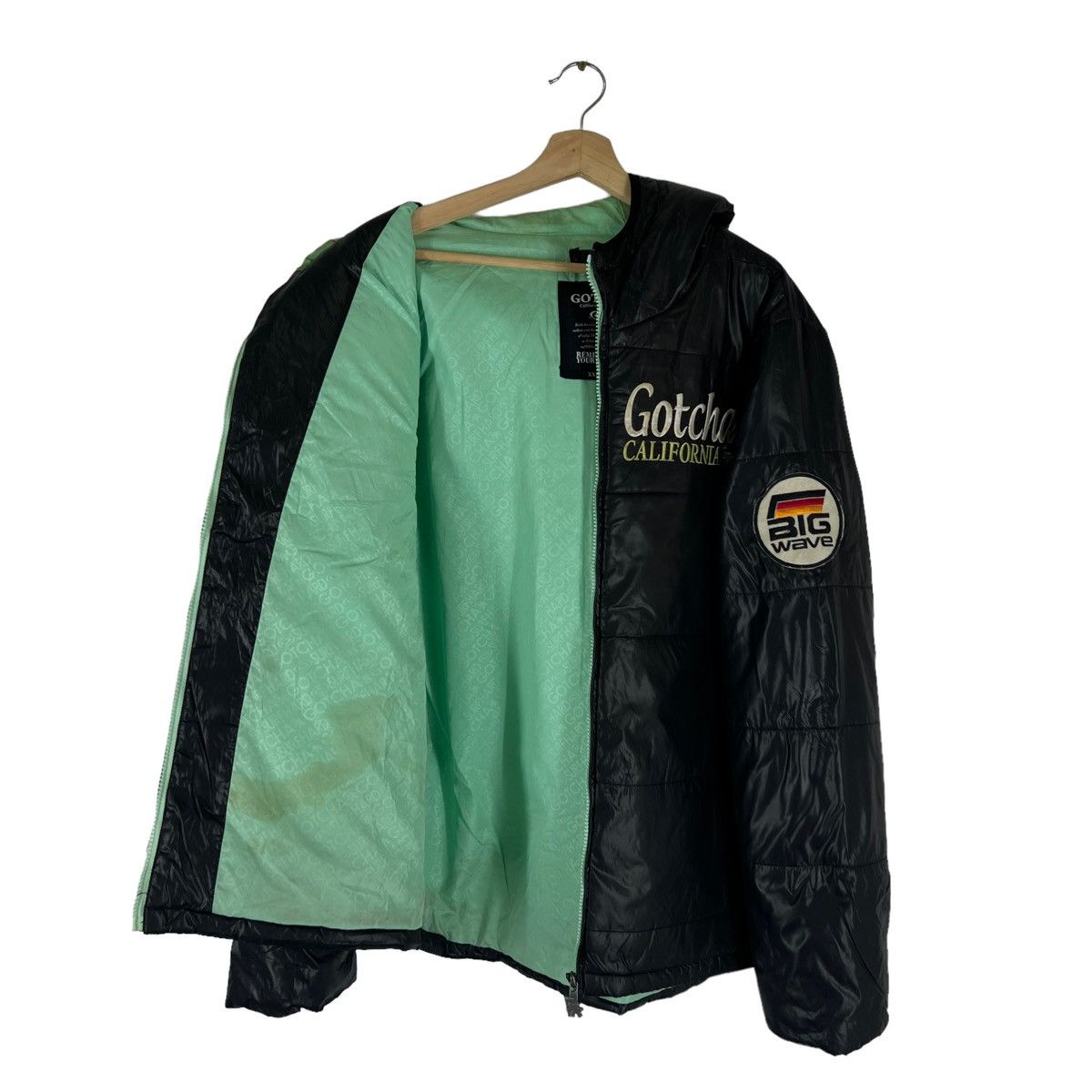 Japanese Brand VINTAGE GOTHCA PUFFER JACKET OVERPRINT PATCHES Size US XXL / EU 58 / 5 - 11 Thumbnail