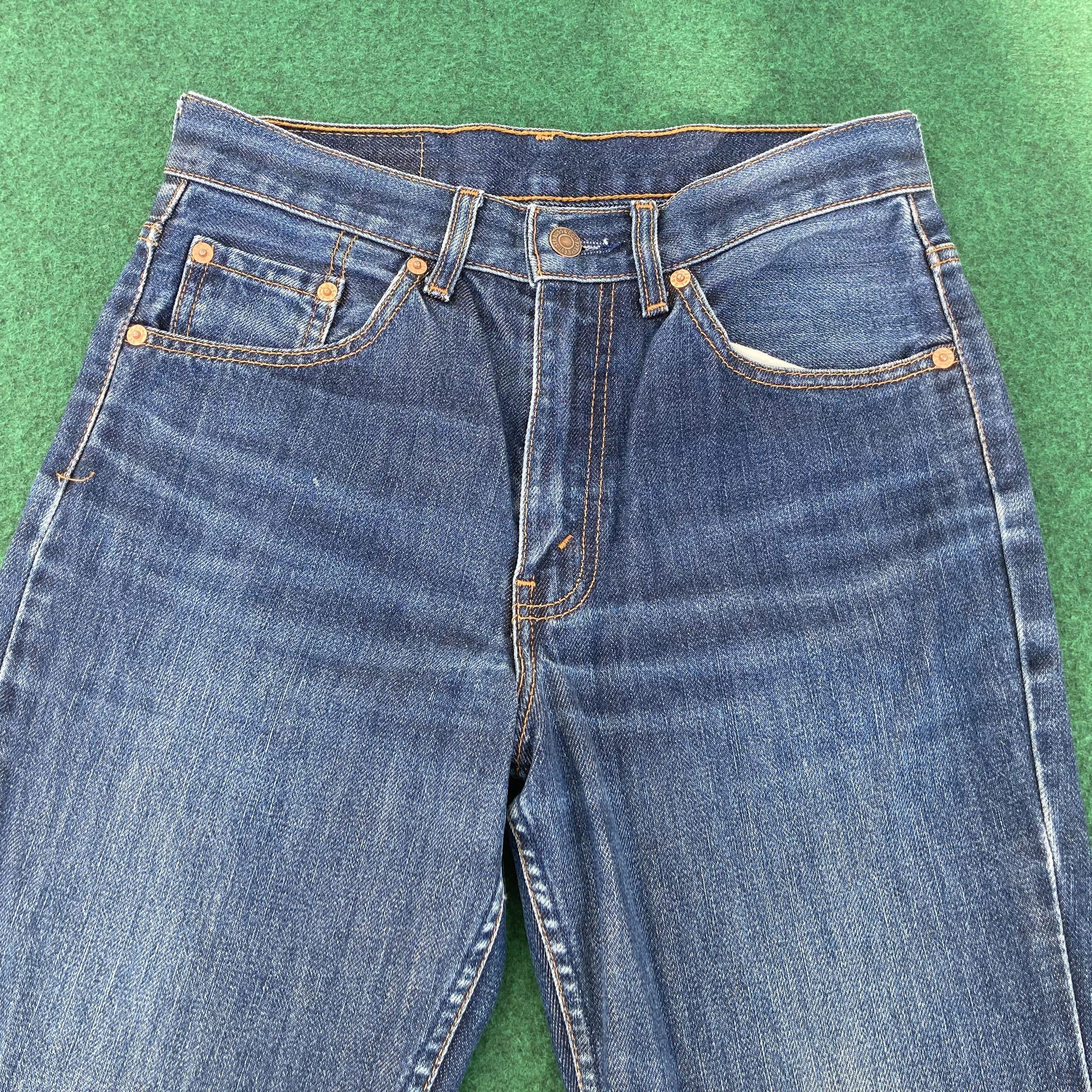 Levi's × Vintage Vtg Levis 517 Denim Bootcut 28 Punk Grunge Mods Jeans Size US 28 / EU 44 - 3 Thumbnail